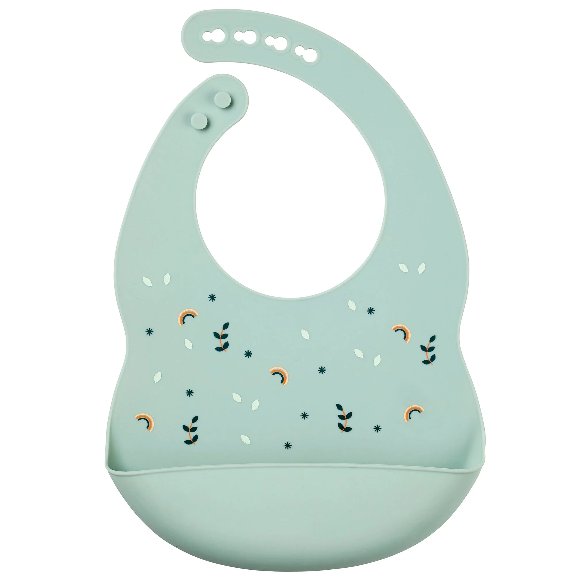 Bib with Drip Tray SILICONE
