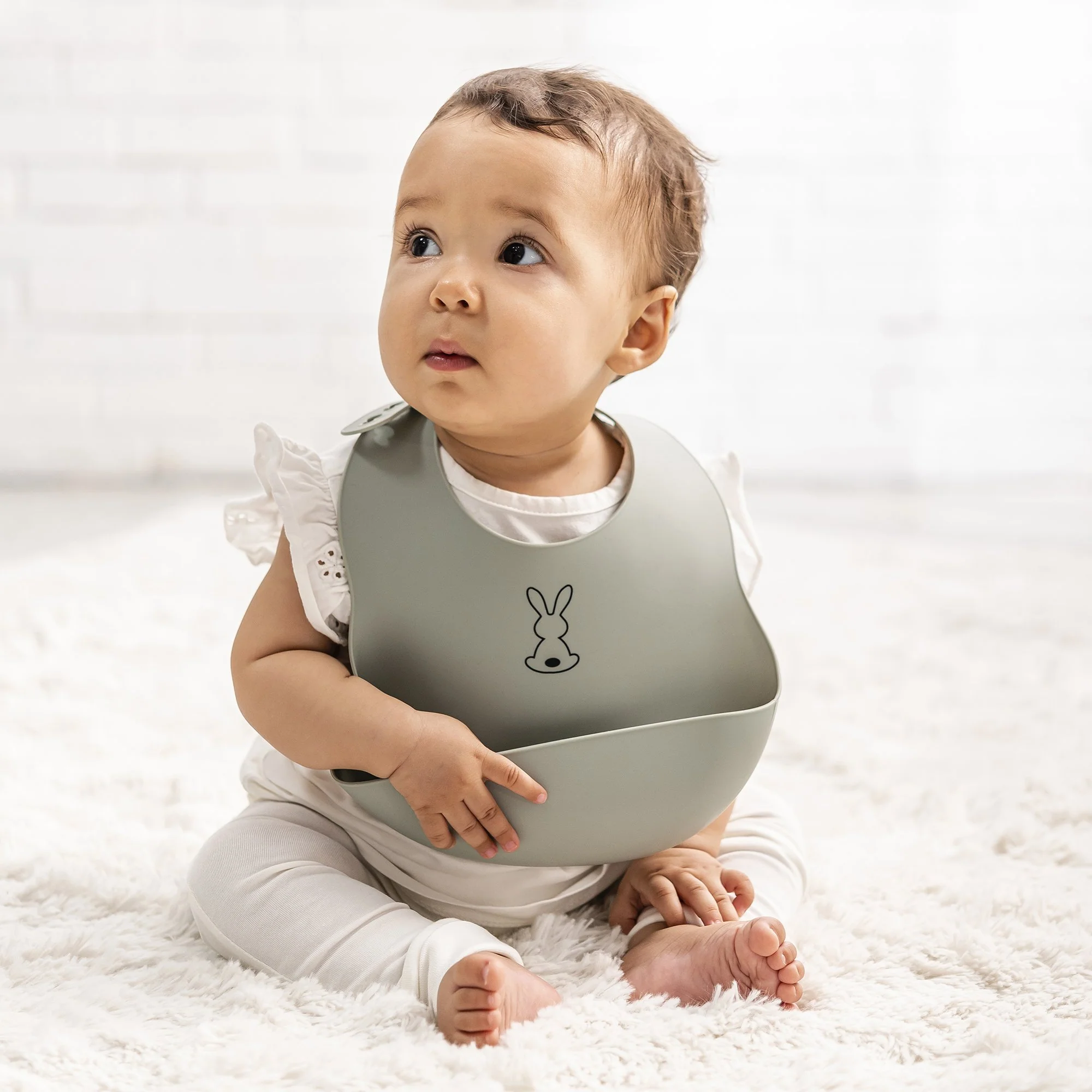 Bib with Drip Tray Silicone - Image 5