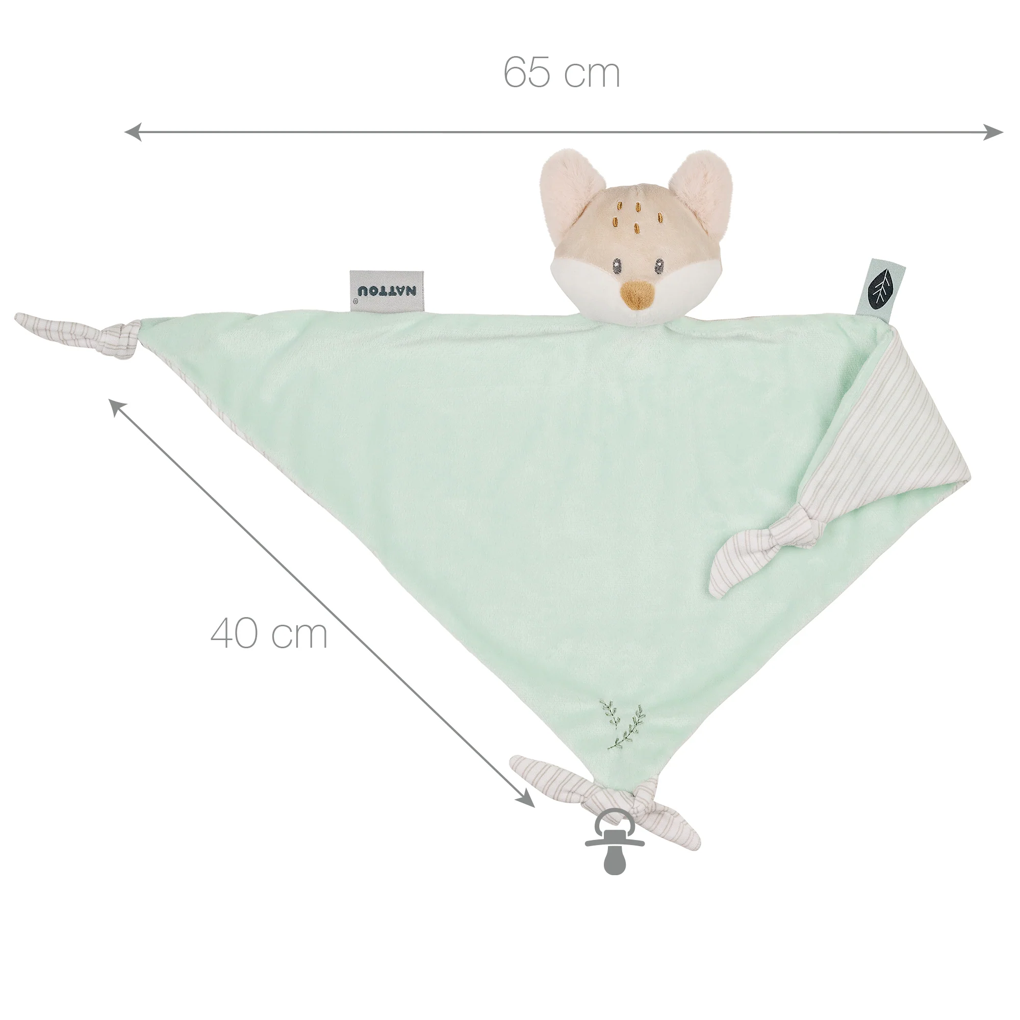 Big Comforter Doudou Fox FLO, ERNEST & OLI - Image 3