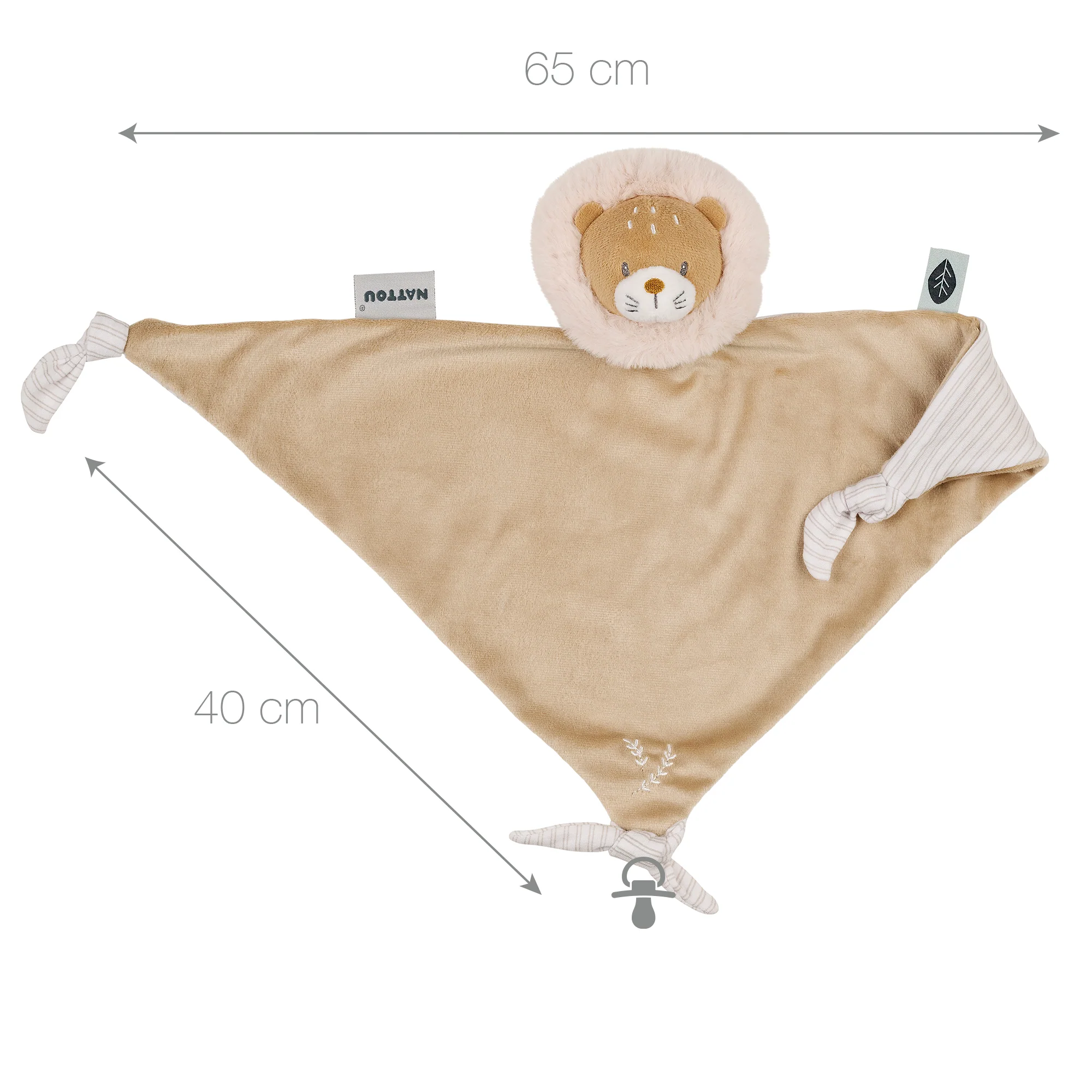 Big Comforter Doudou Lion FLO, ERNEST & OLI - Image 3