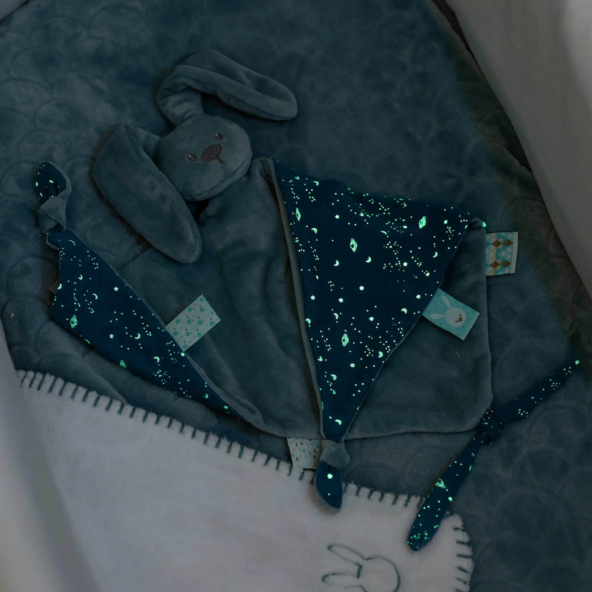 Big Comforter Doudou Rabbit LAPIDOU - Image 6