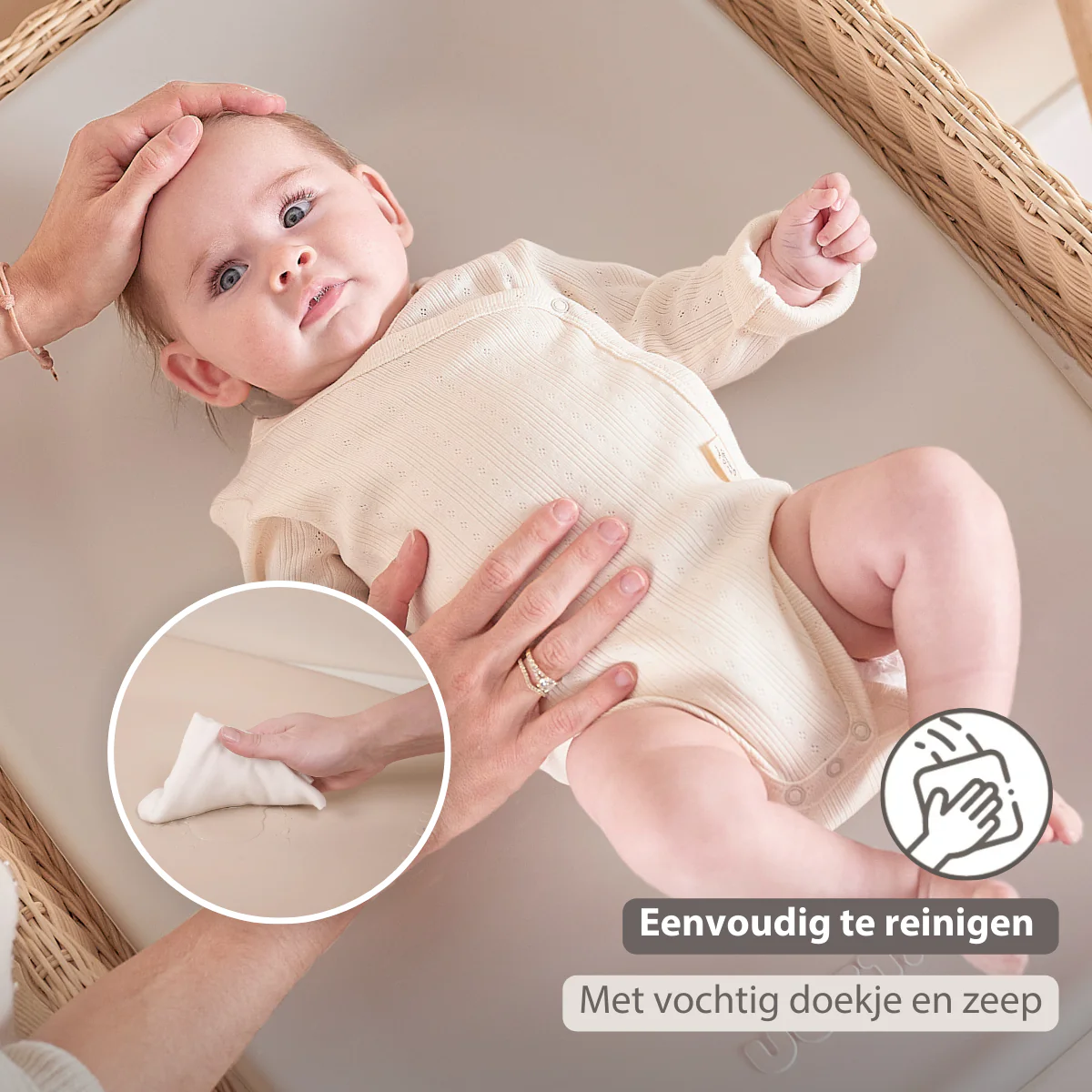 Softy Changing Mat - Changing Pad 50x70 cm - Clay Changing Cushion - Image 32