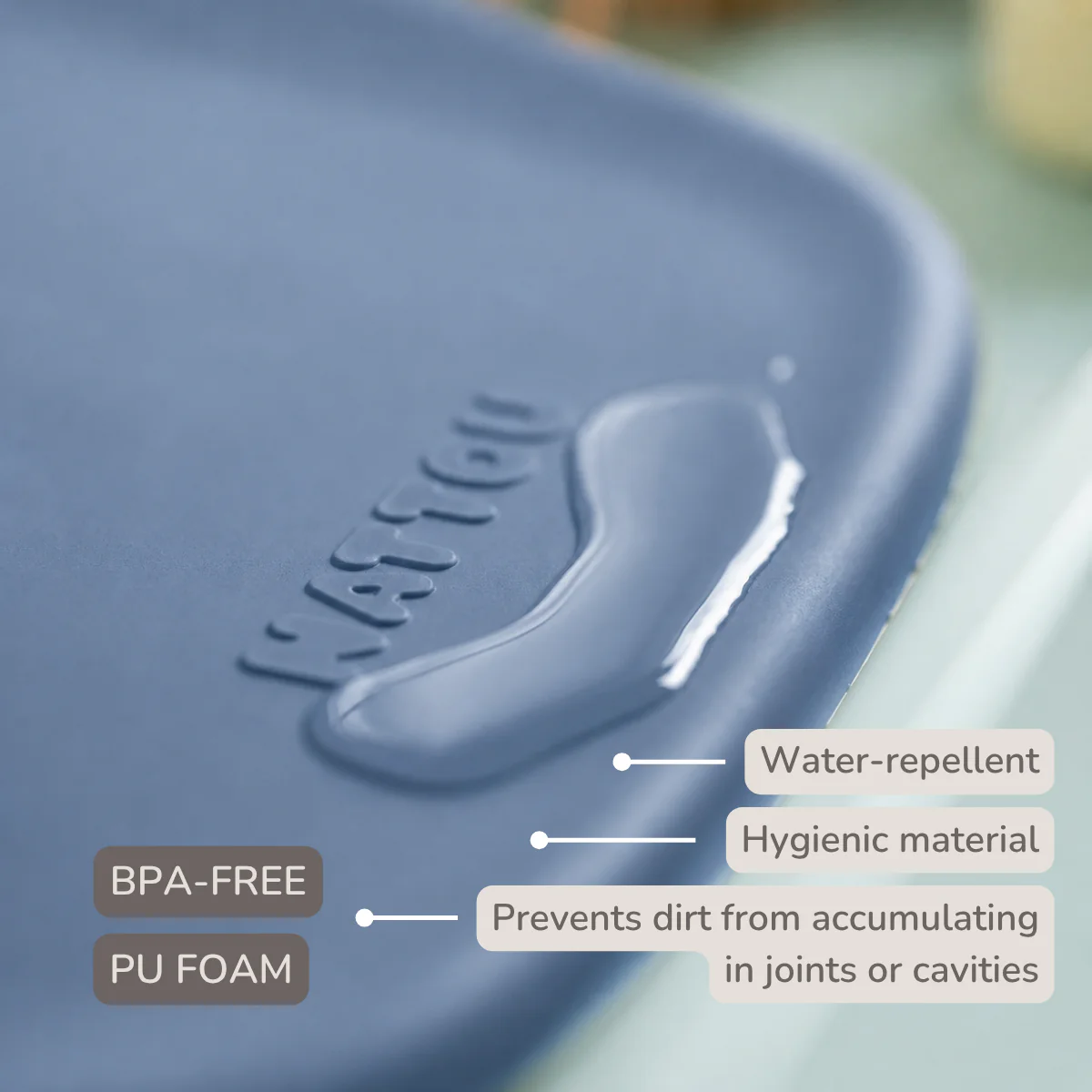 Softy Changing Mat - Changing Pad 50x70 cm - Night Blue Changing Cushion - Image 10