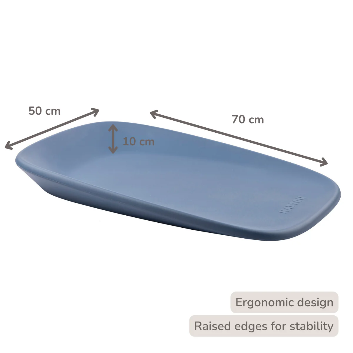 Softy Changing Mat - Changing Pad 50x70 cm - Night Blue Changing Cushion - Image 11