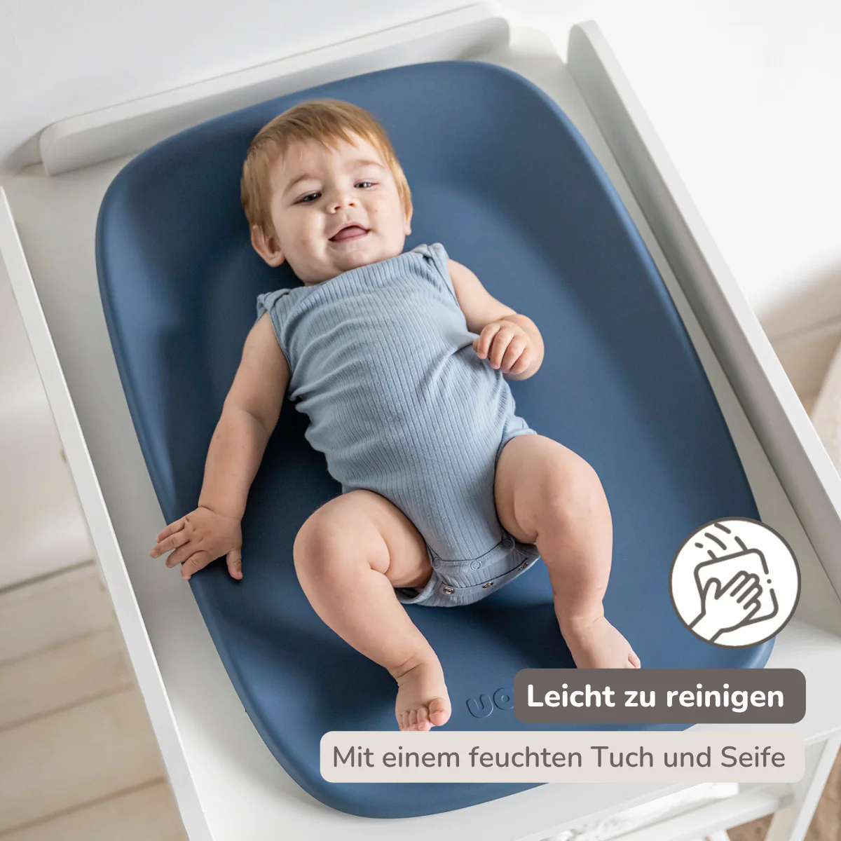 Softy Changing Mat - Changing Pad 50x70 cm - Night Blue Changing Cushion - Image 21