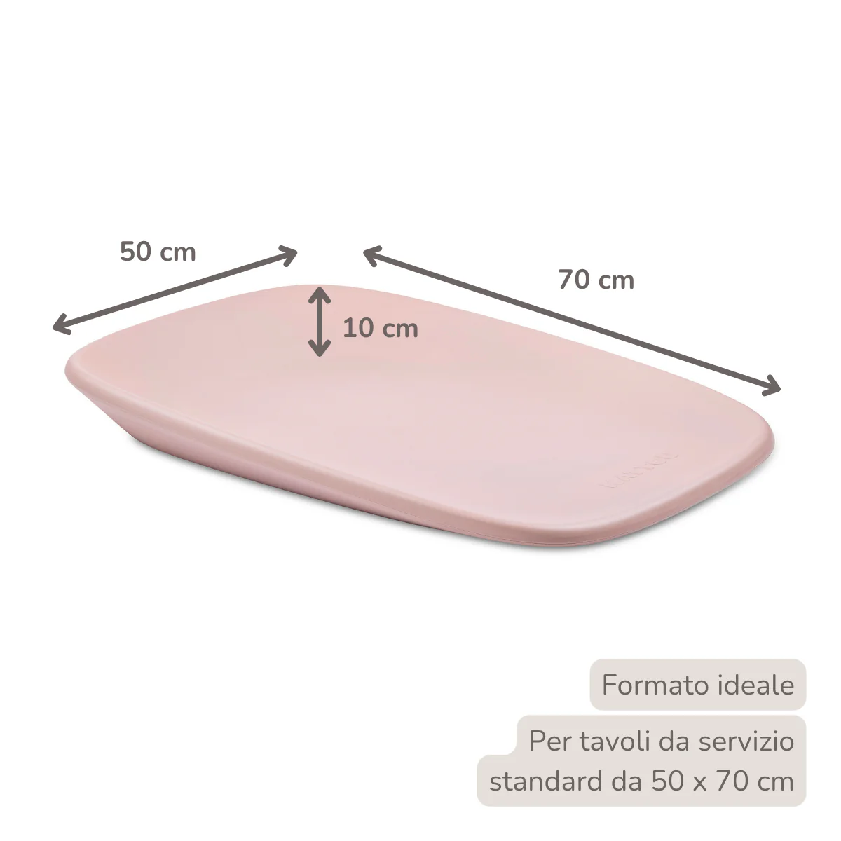 Softy Changing Mat - Changing Pad 50x70 cm - Changing Cushion Old Pink - Image 11
