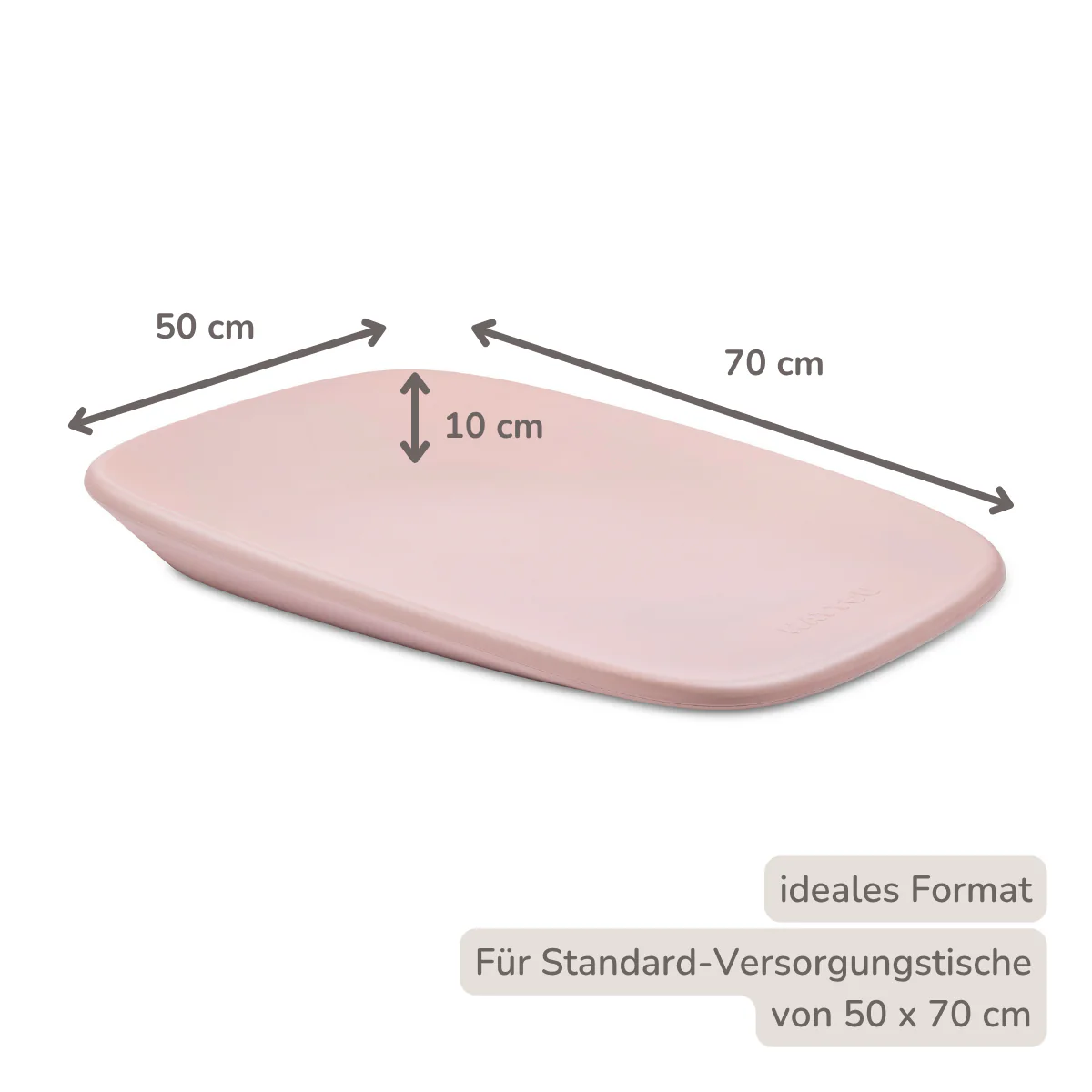 Softy Changing Mat - Changing Pad 50x70 cm - Changing Cushion Old Pink - Image 18