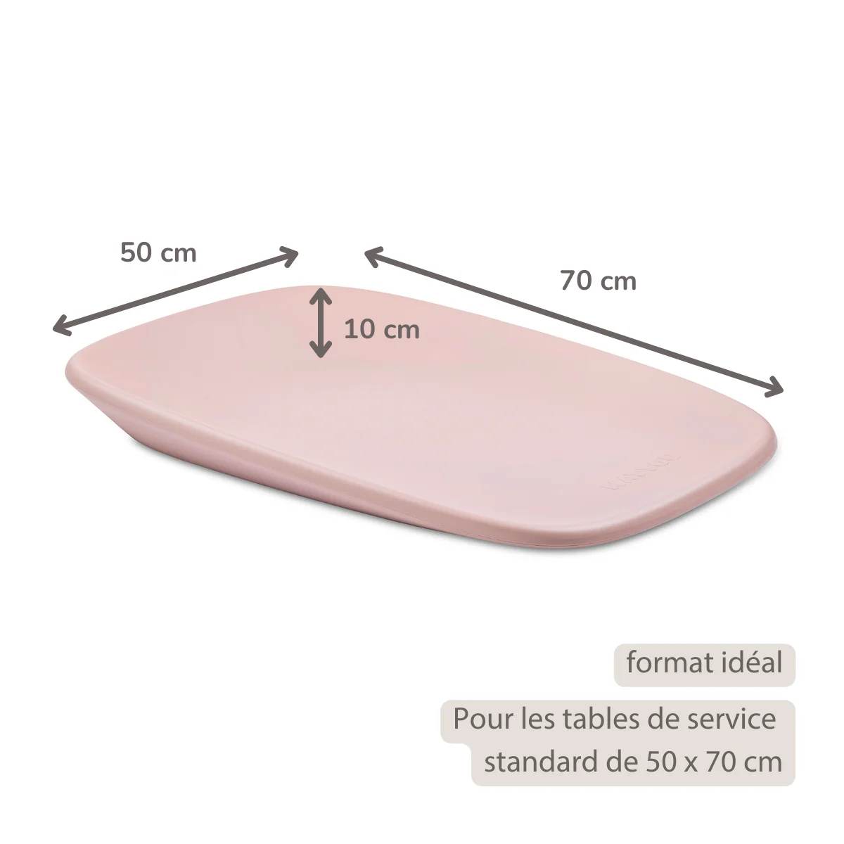 Softy Changing Mat - Changing Pad 50x70 cm - Changing Cushion Old Pink - Image 28