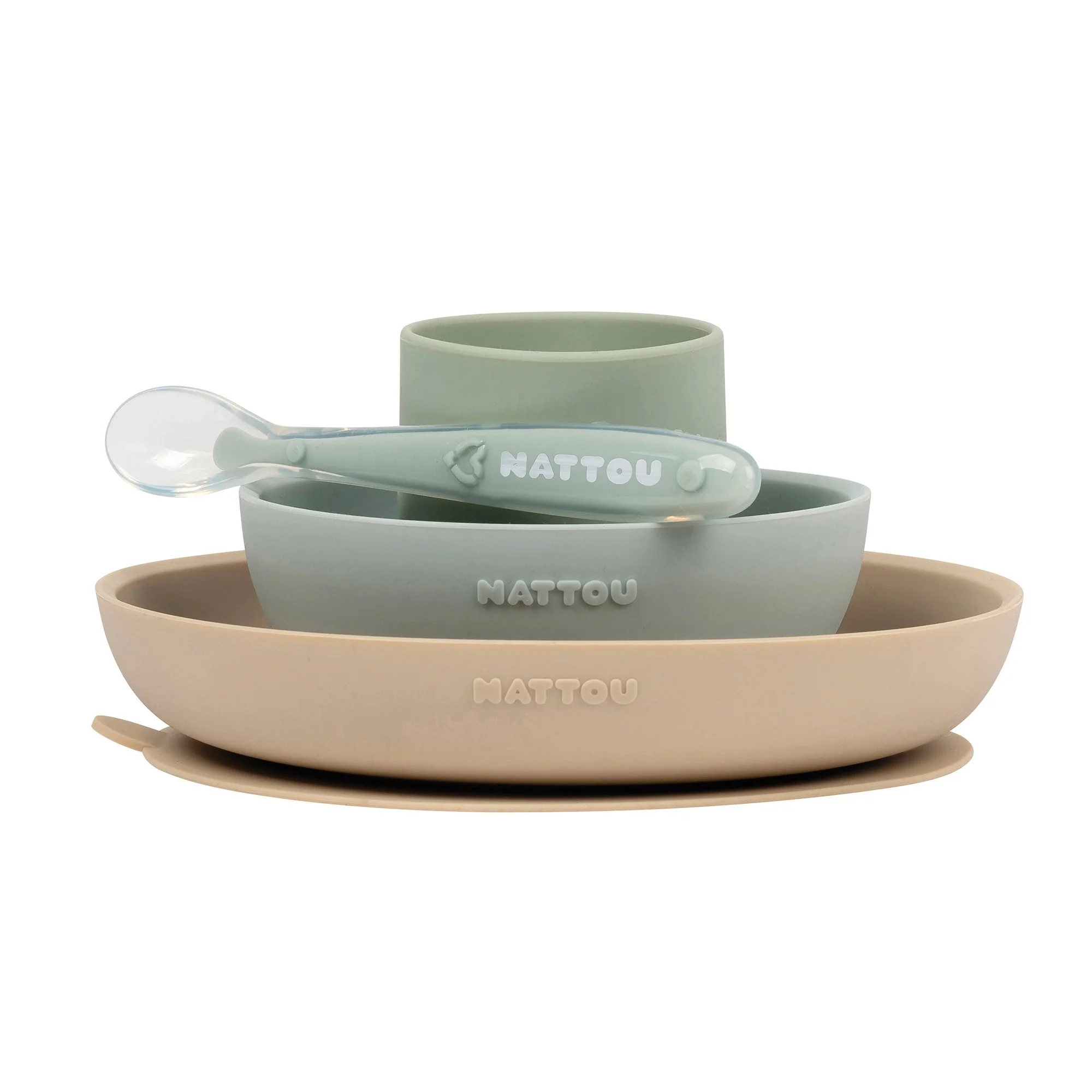 Silicone Children Tableware Set of 4 Pieces - Image 3