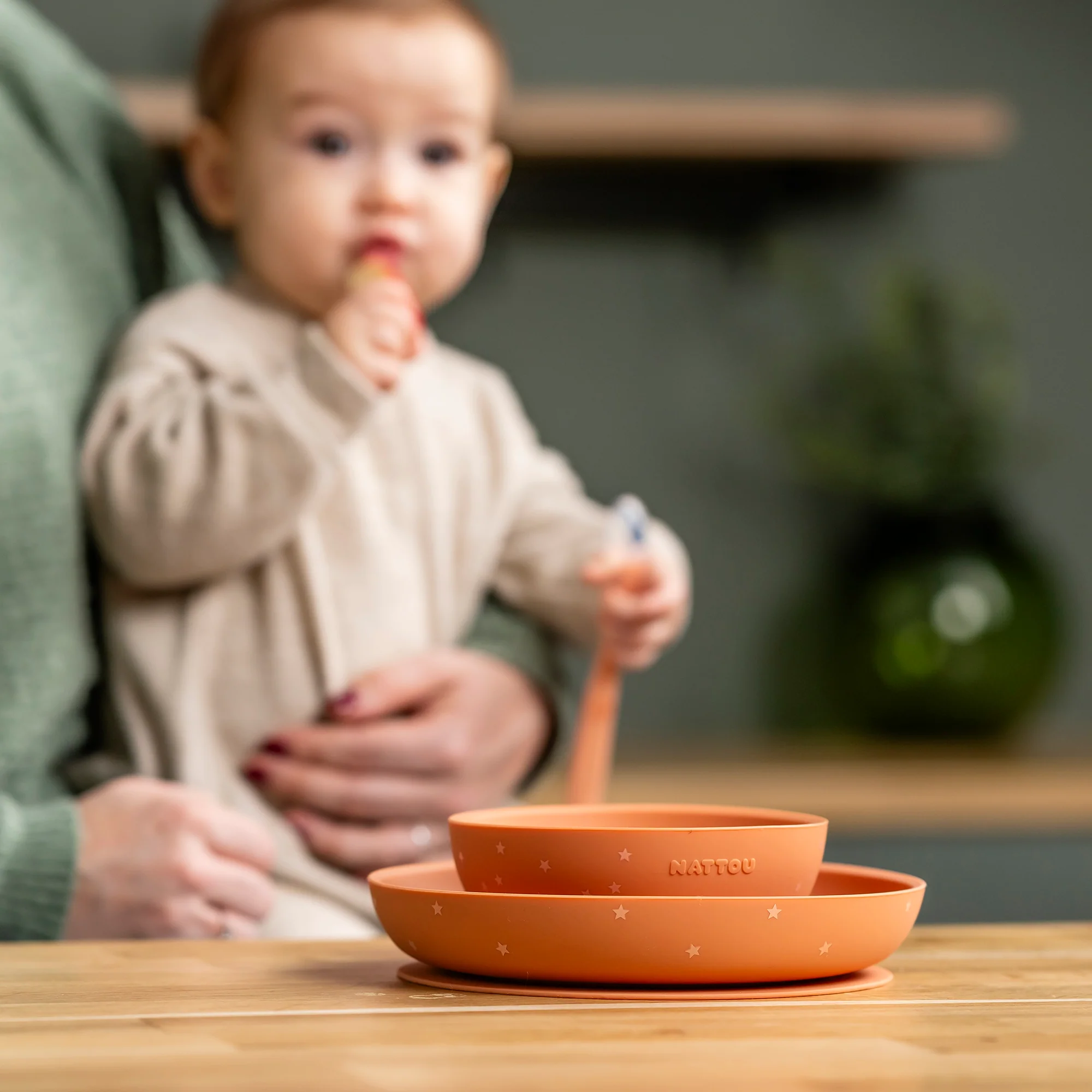 Children Tableware Set Silicone 3 pieces SILICONE - Image 10