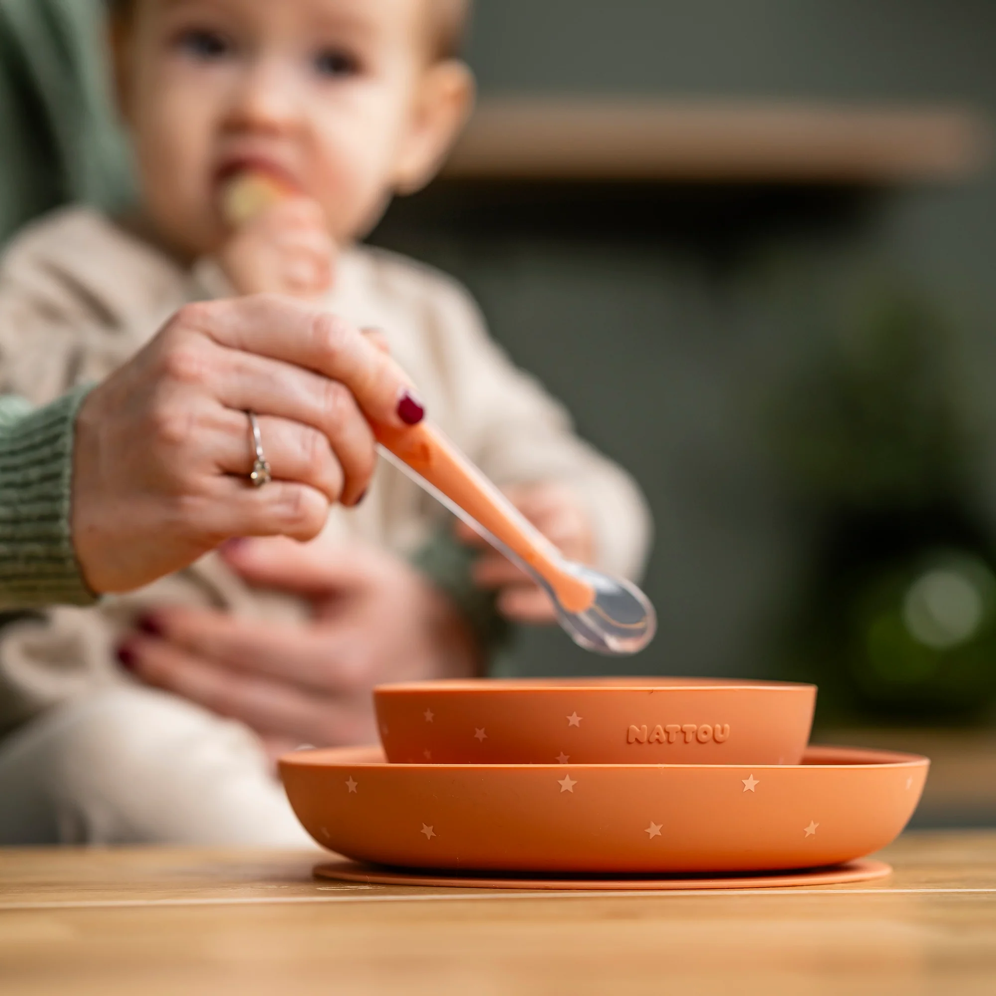 Children Tableware Set Silicone 3 pieces SILICONE - Image 9