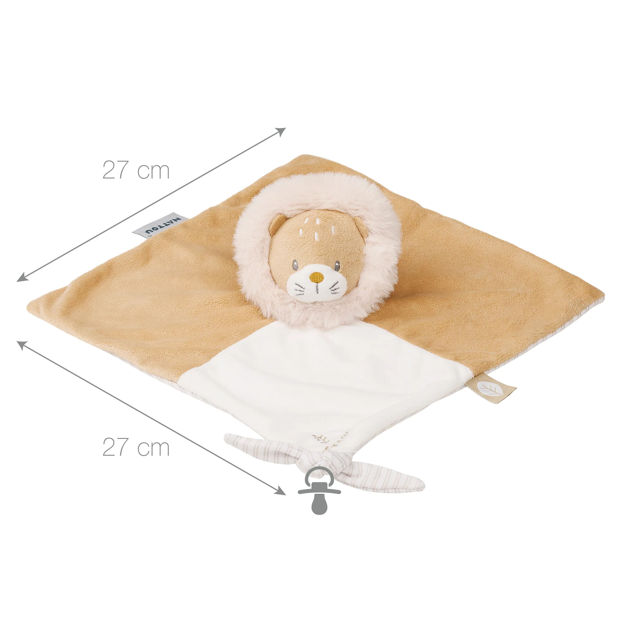 Comforter Doudou Lion FLO, ERNEST & OLI - Image 3