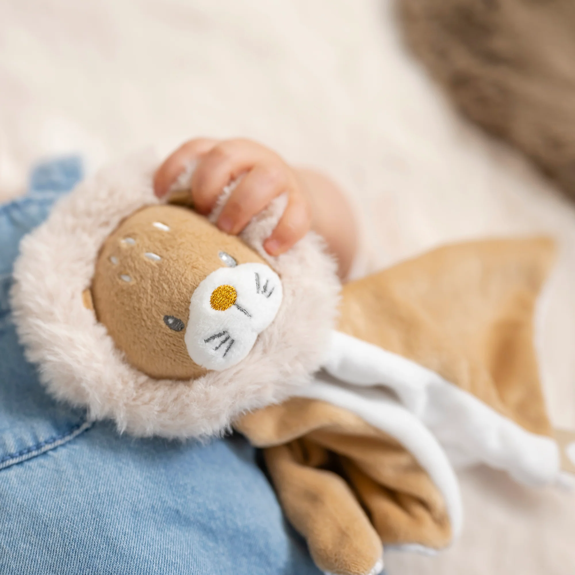Comforter Doudou Lion FLO, ERNEST & OLI - Image 4