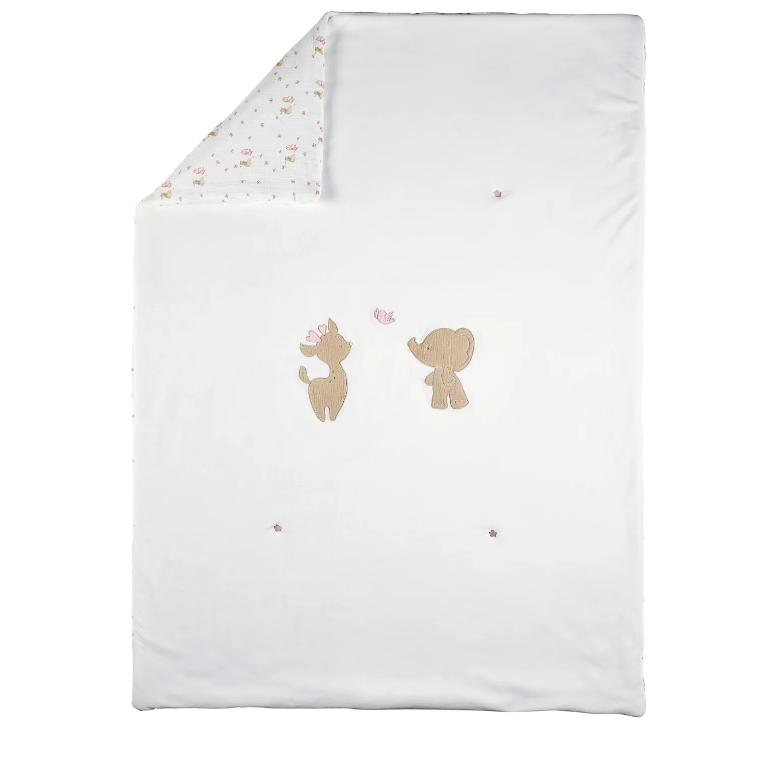 FanFan Baby Blanket 75x100 cm – Soft Plaid for Cradle, Car Seat or Baby Cot – White Velour - Image 22