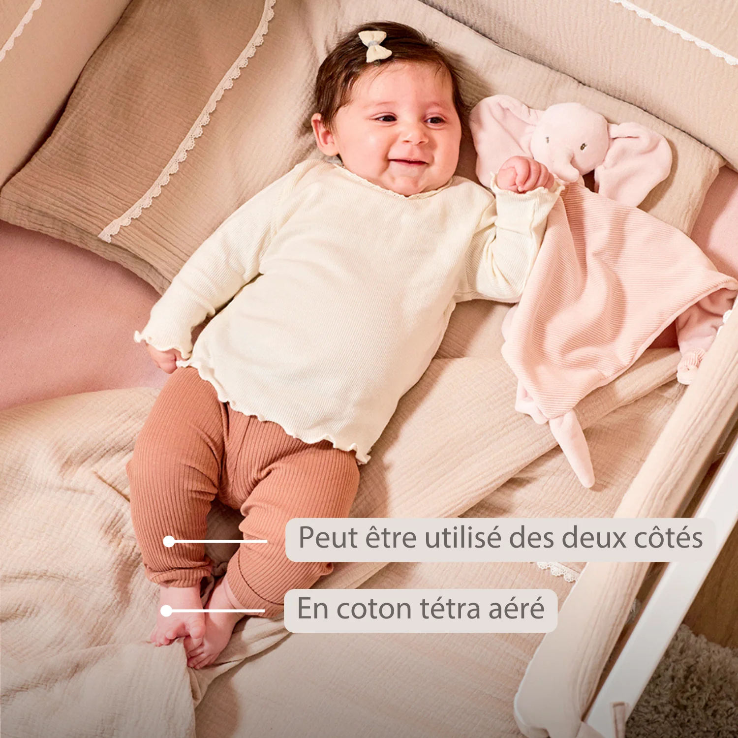 FanFan Baby Duvet Cover 140x100 cm – Pillowcase 60x40 cm – Tetra Cotton - Image 15
