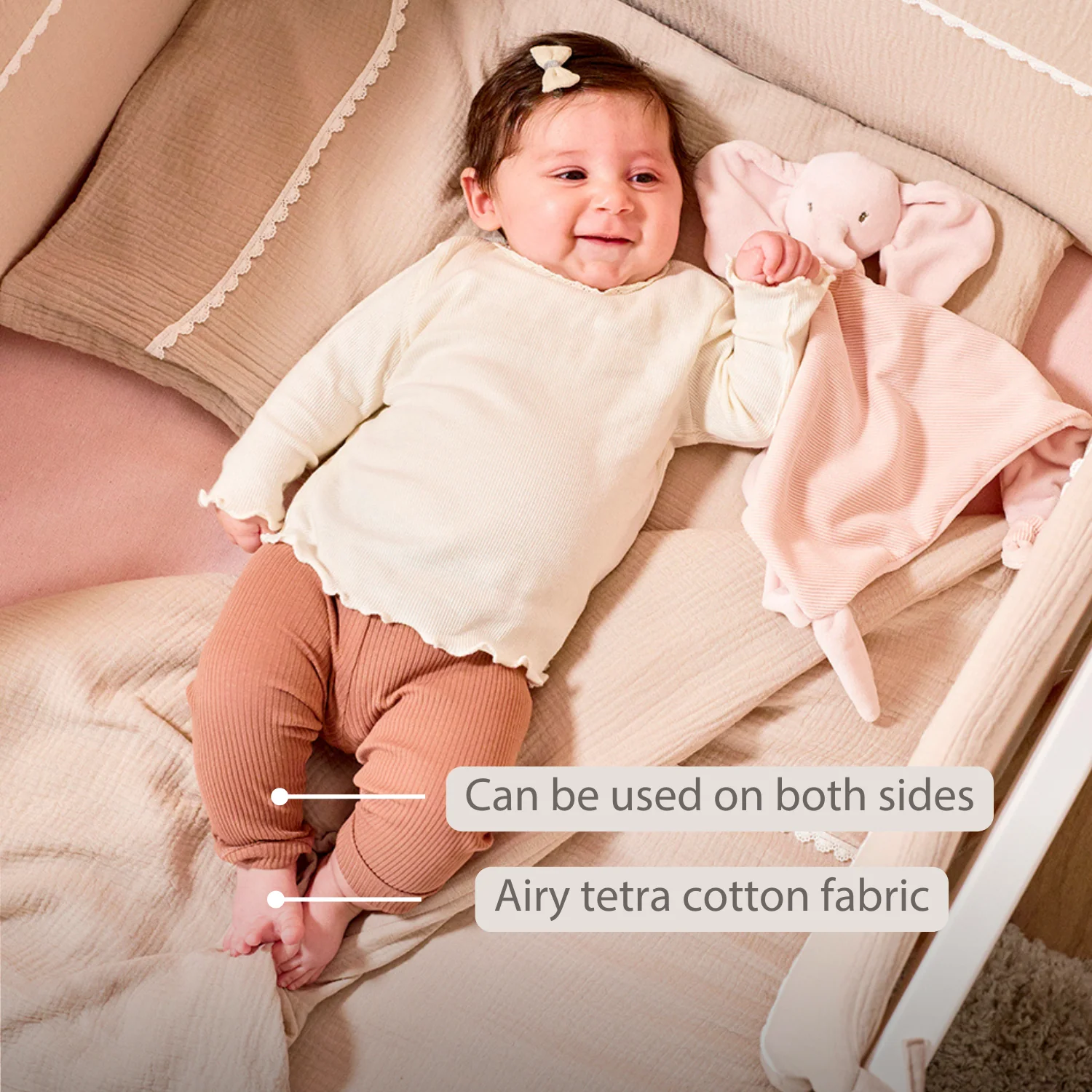 FanFan Baby Duvet Cover 140x100 cm – Pillowcase 60x40 cm – Tetra Cotton - Image 26