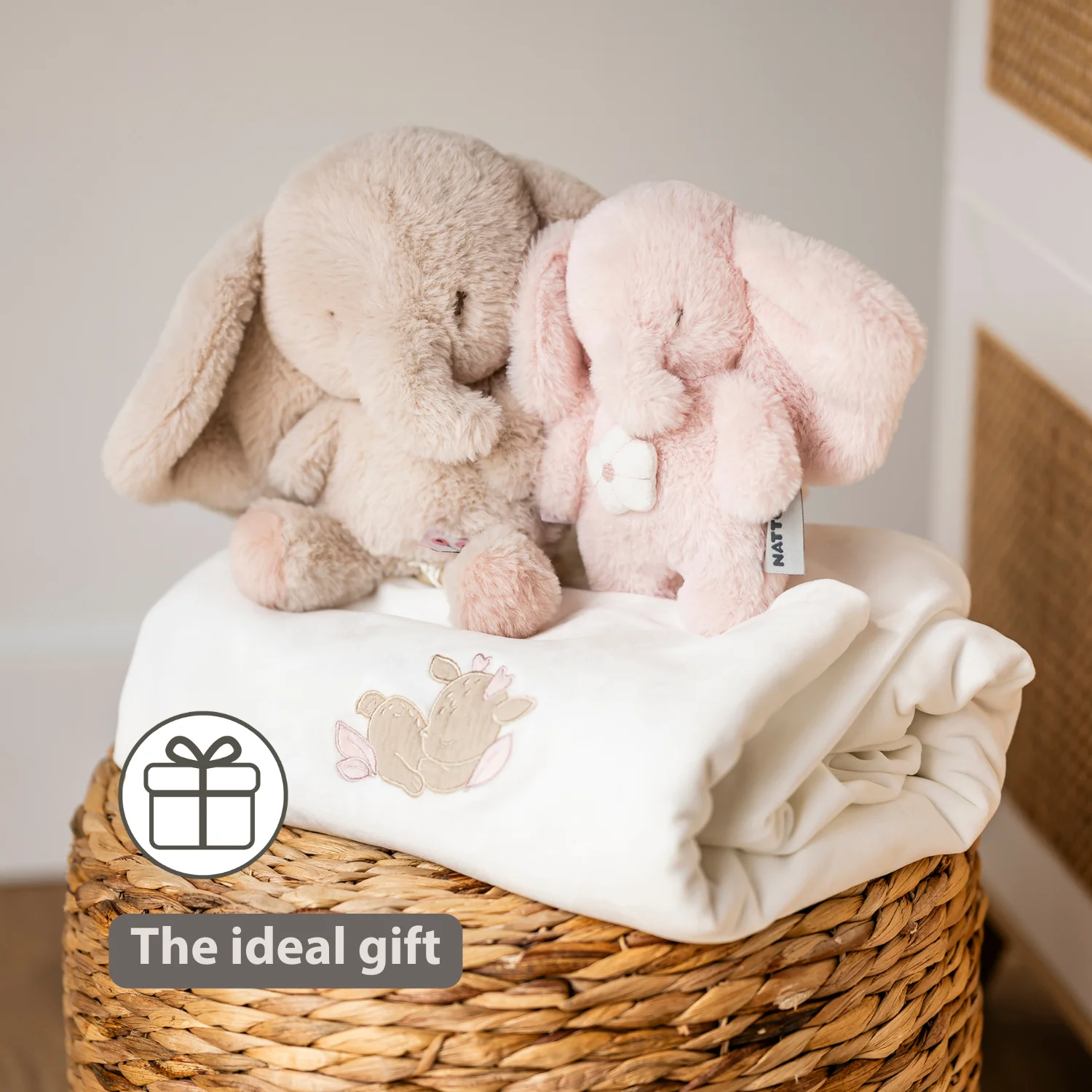 FanFan Baby Duvet Cover Velour 140x100 cm – Pillowcase 60x40 cm – Reversible - Image 30