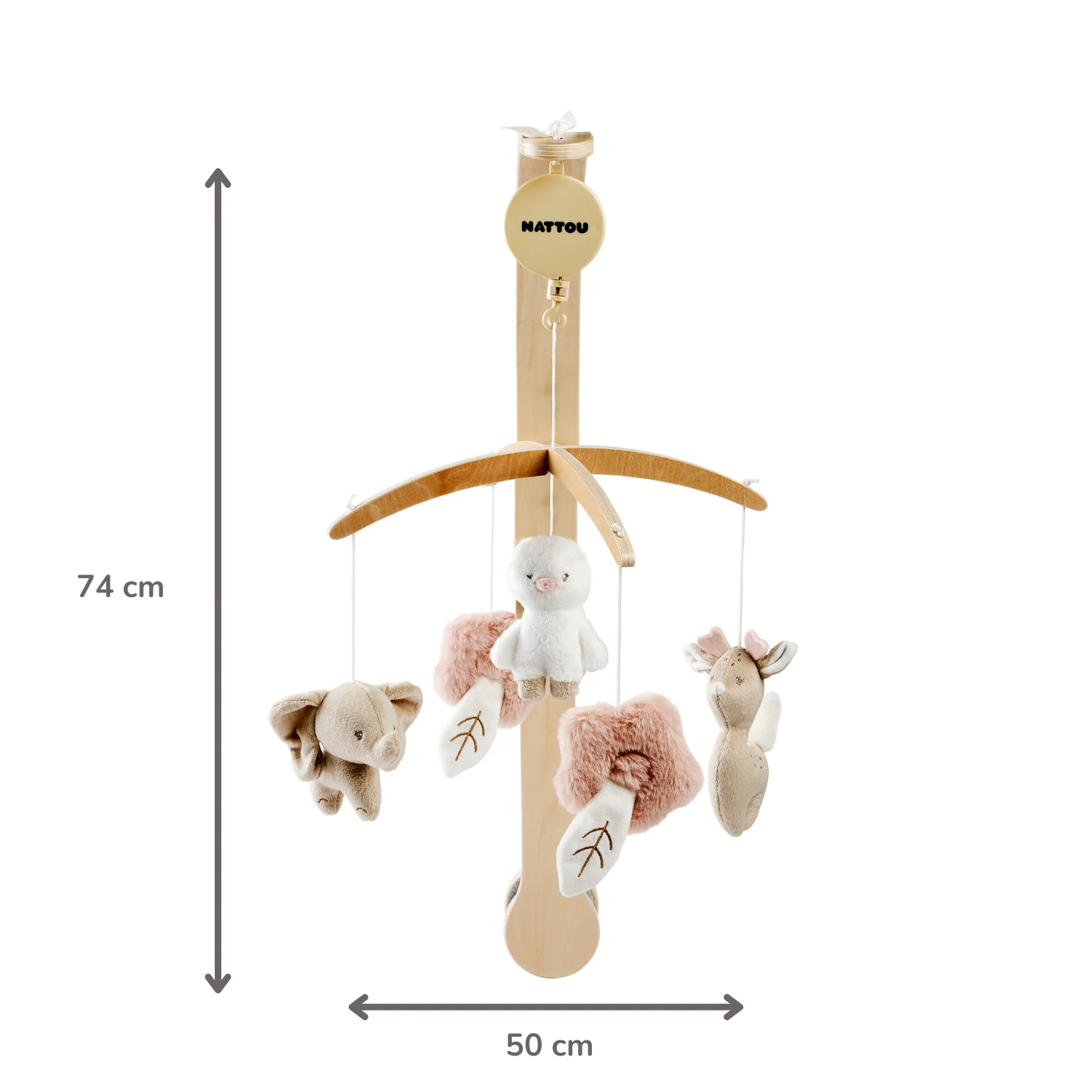 FanFan Baby Music Mobile – Wooden Crib Mobile - Image 13