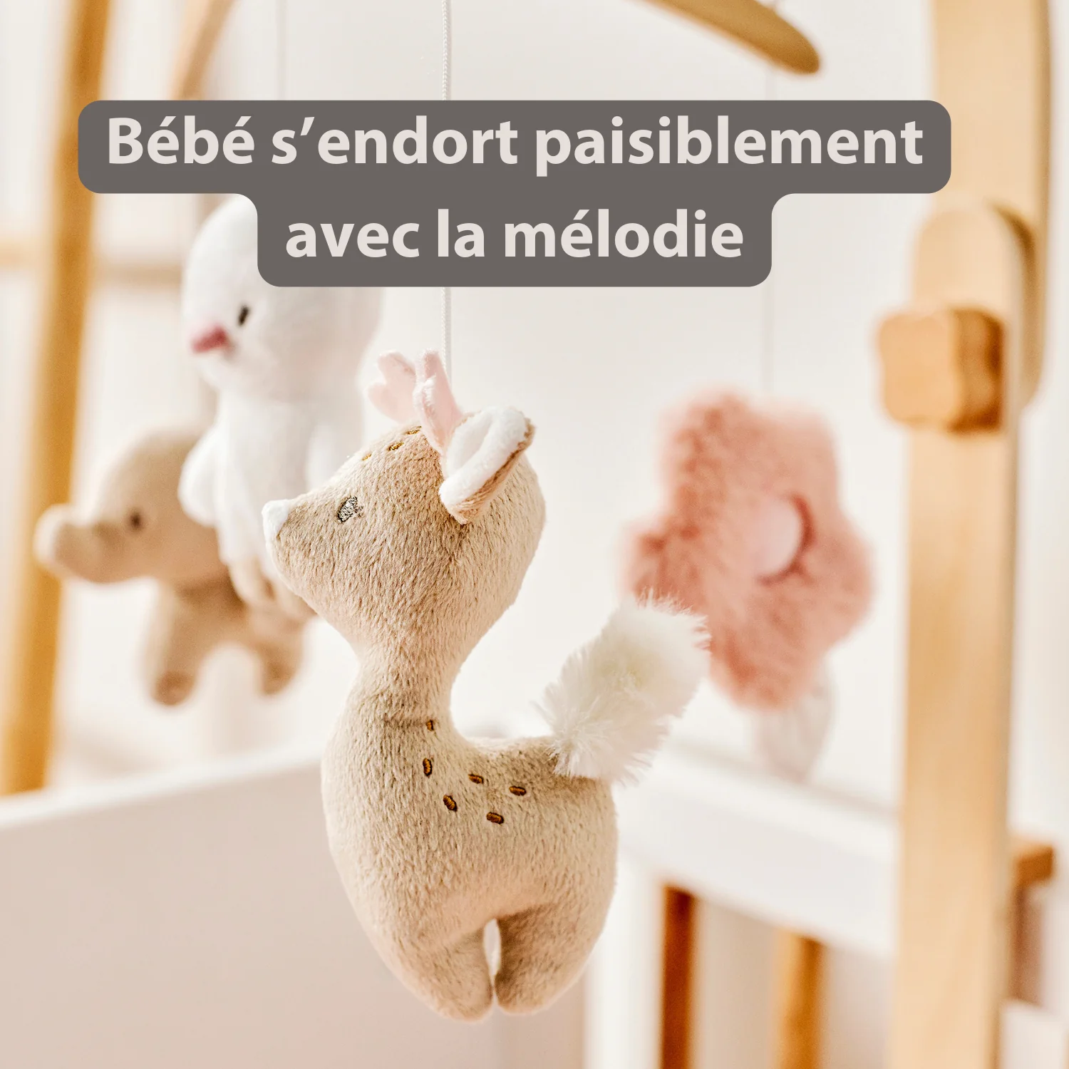 FanFan Baby Music Mobile – Wooden Crib Mobile - Image 21