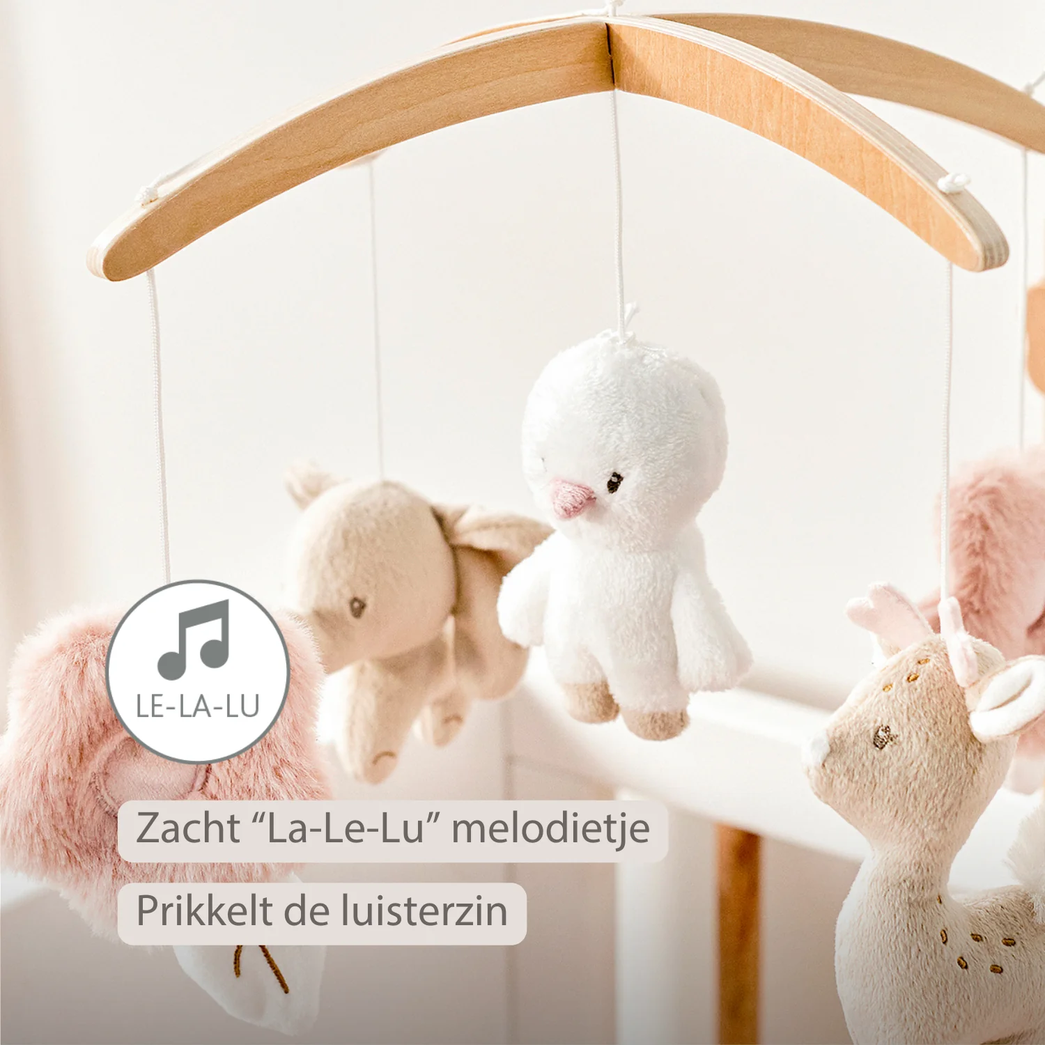 FanFan Baby Music Mobile – Wooden Crib Mobile - Image 25