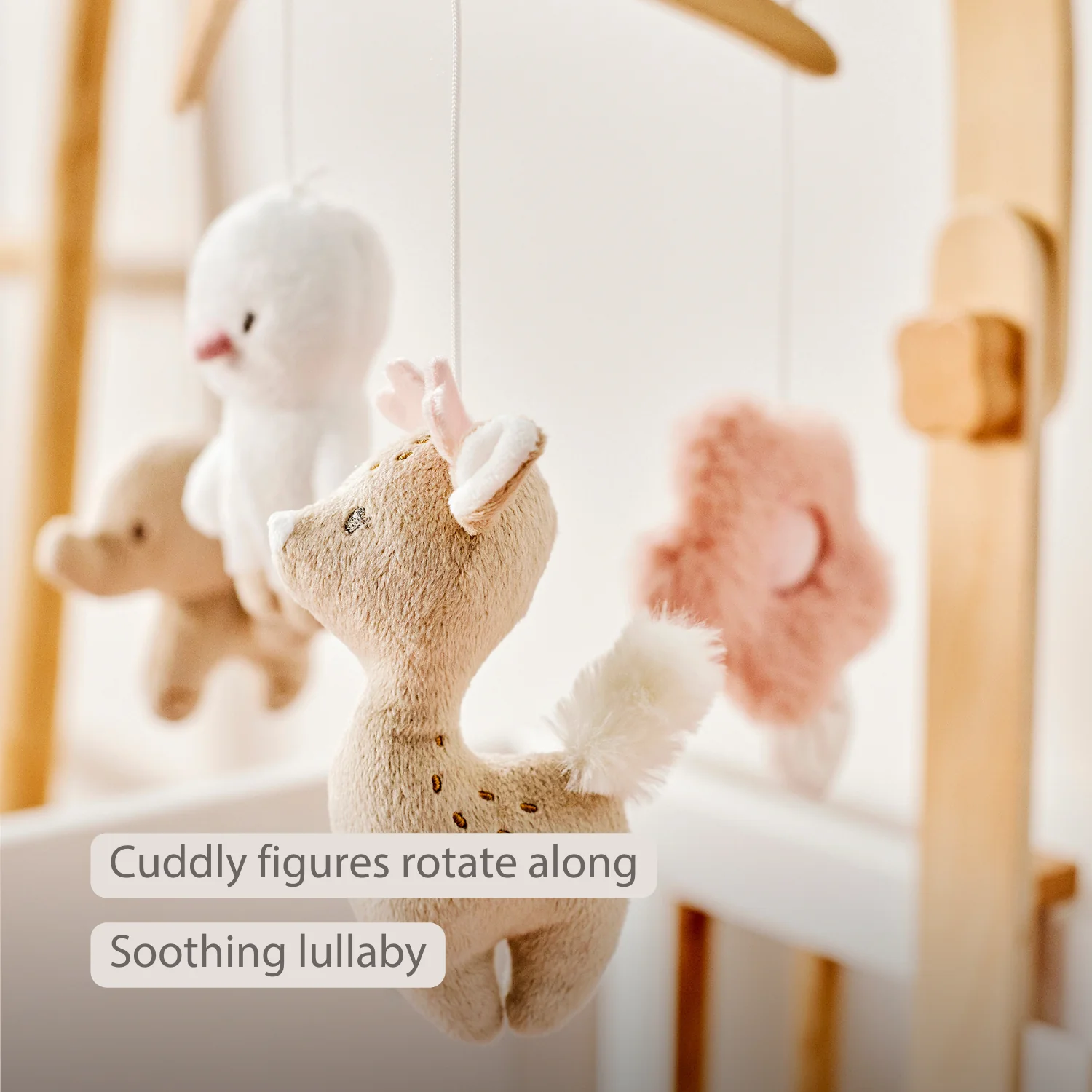 FanFan Baby Music Mobile – Wooden Crib Mobile - Image 31