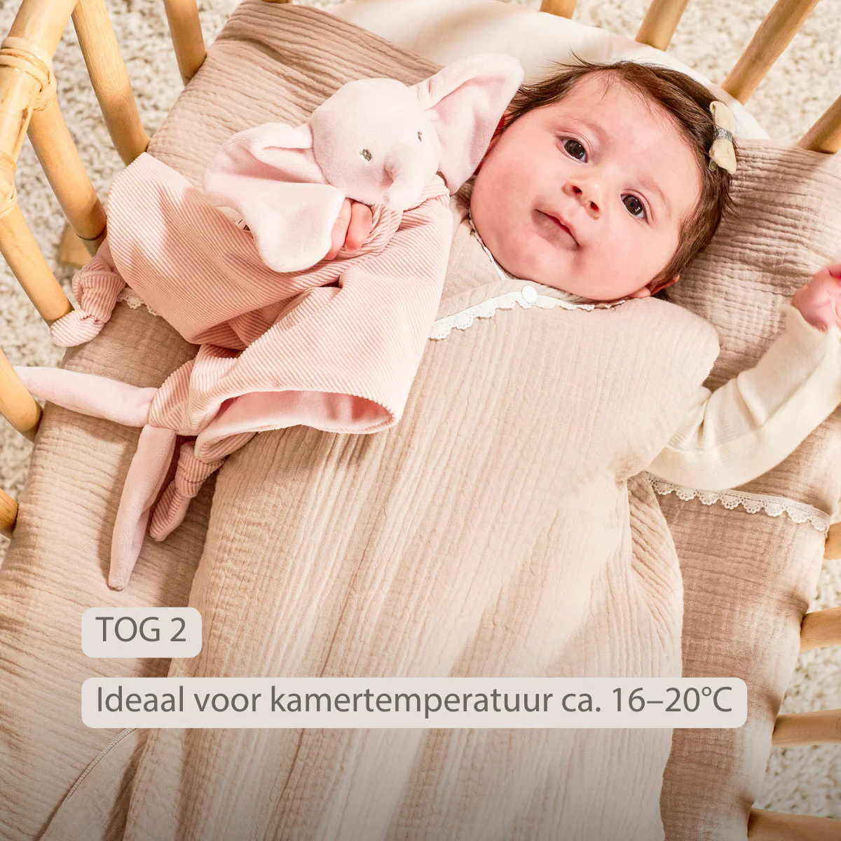FanFan Baby Sleeping Bag 70 cm – Sleeping Bag of Tetra Cotton – TOG 2 - Image 26