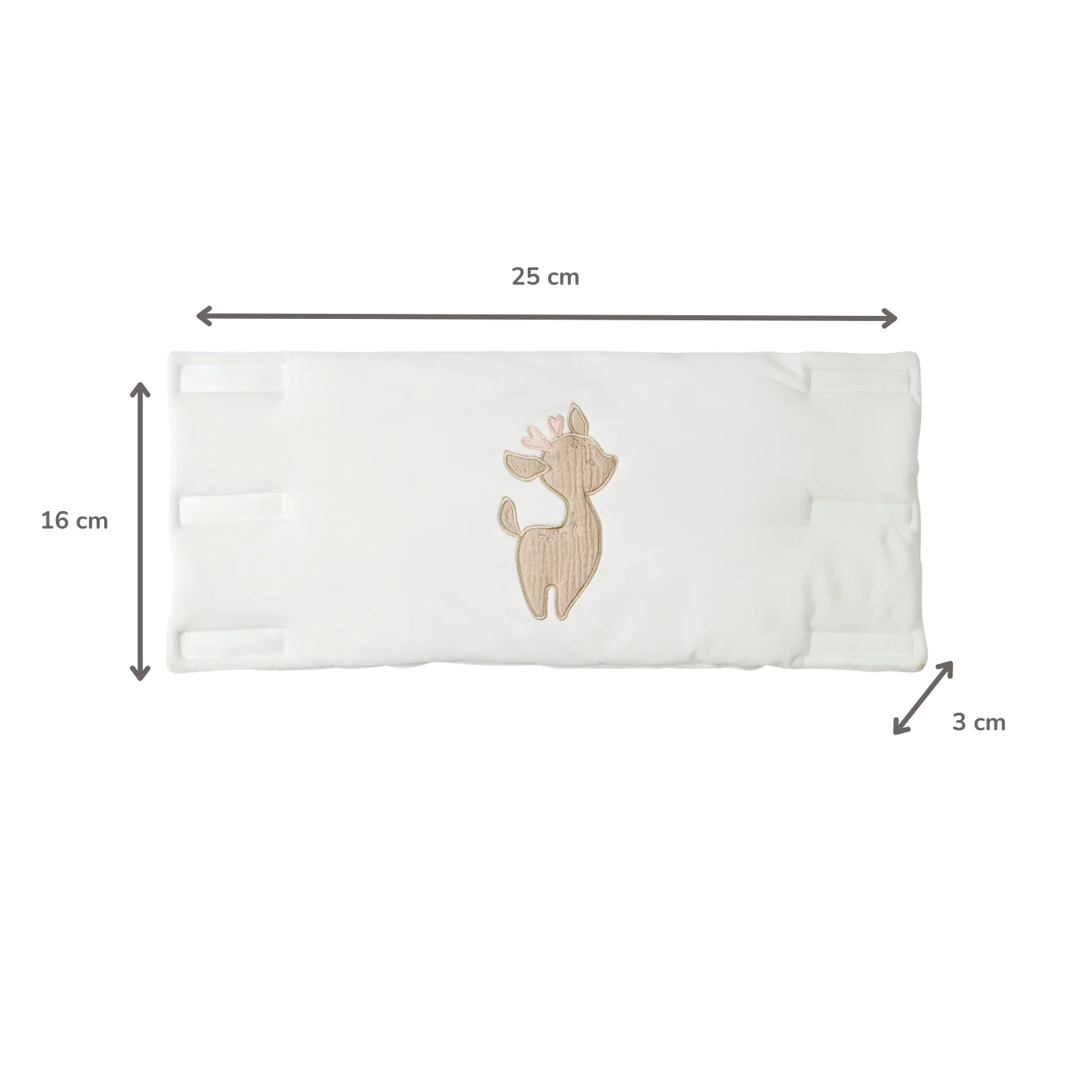 FanFan Bed Bumper Set – Baby Head Protector – 20 x 20 cm – 6 Pieces - Image 27