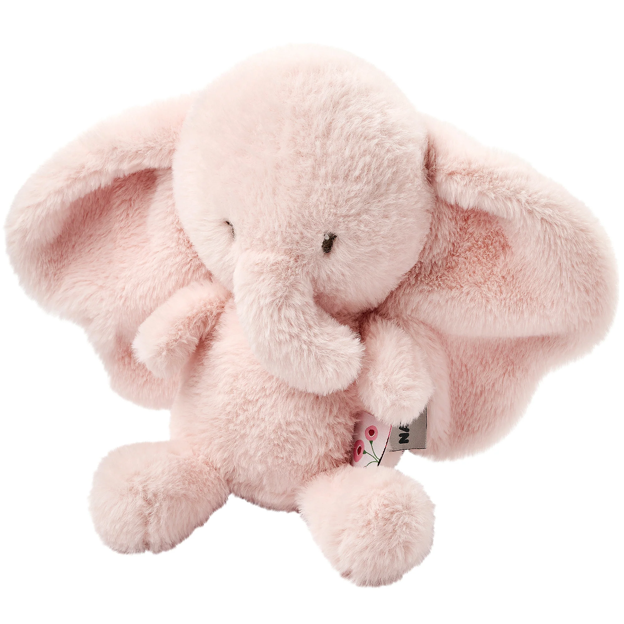 FanFan Cuddle Elephant – 30 cm – Soft Baby Plush Toy – Pink - Image 22