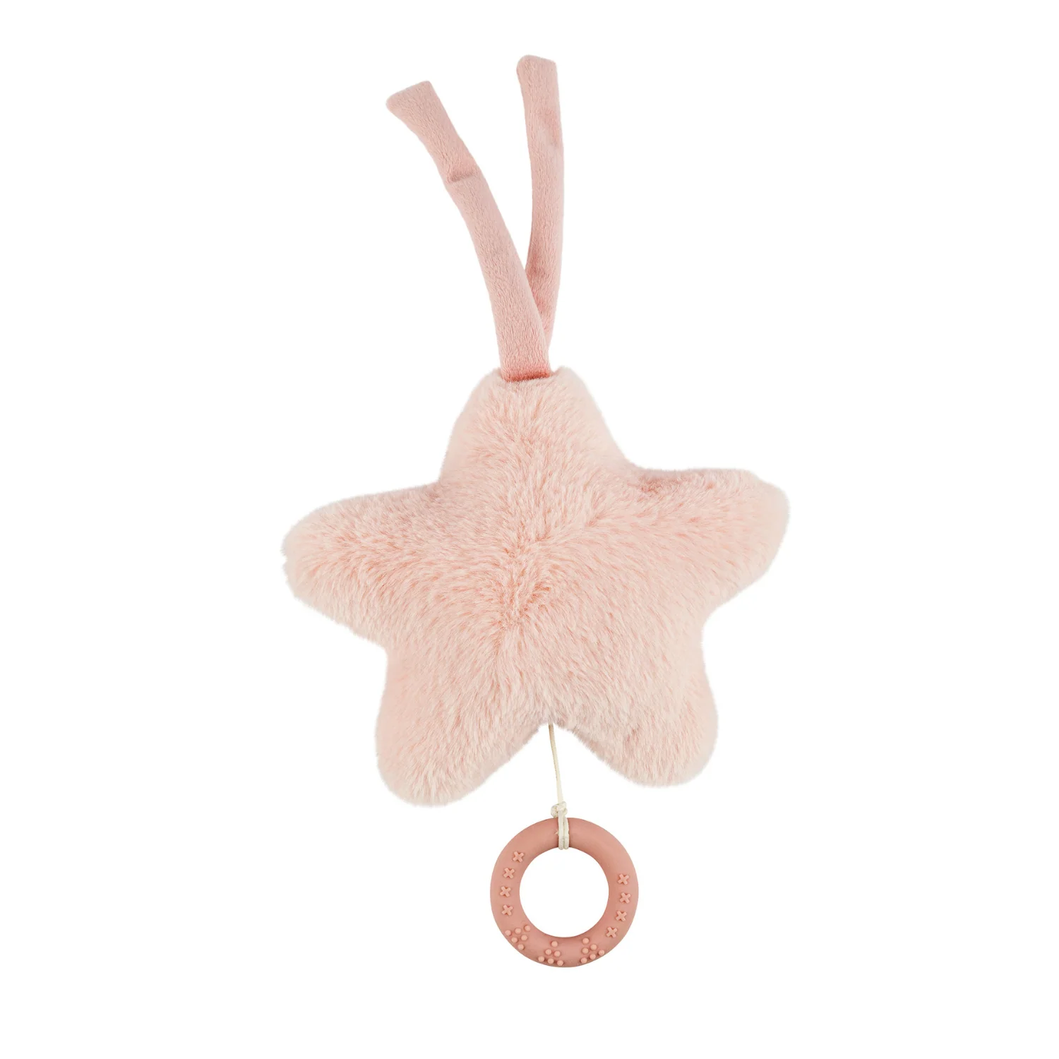 FanFan Music Cuddle Star – 25 cm – Soft Plush Toy with Music – Pink - Image 22