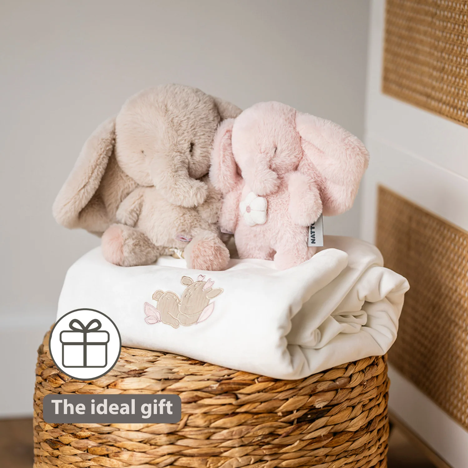 FanFan Musical Cuddle Toy Elephant – 20 cm – Soft Plush with Music – Pink - Image 35