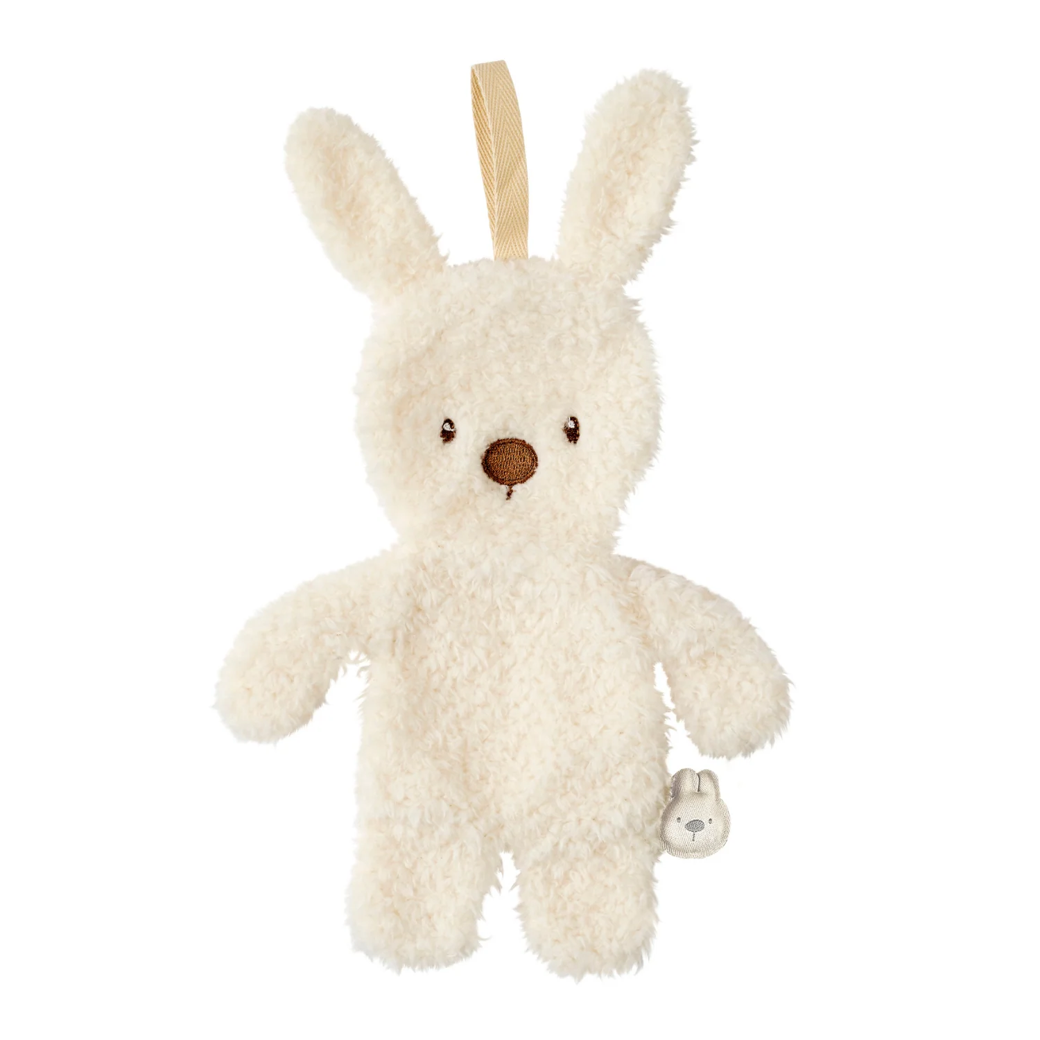 TEDDY Baby Pacifier Cloth – 26 cm – Bunny Doudou as Pacifier Holder – Ecru - Image 8
