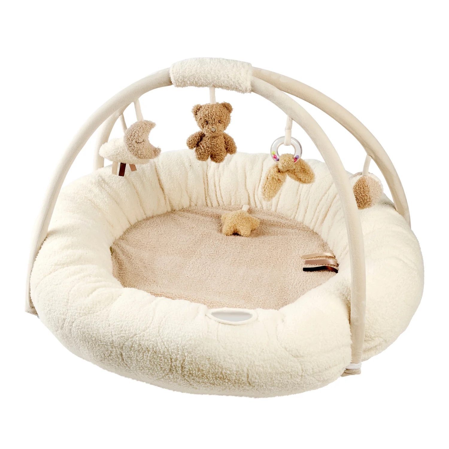 TEDDY Baby Playmat with Arches Round – 90 x 90 cm – Baby Activity Play Rug – Padded Edges - Image 22