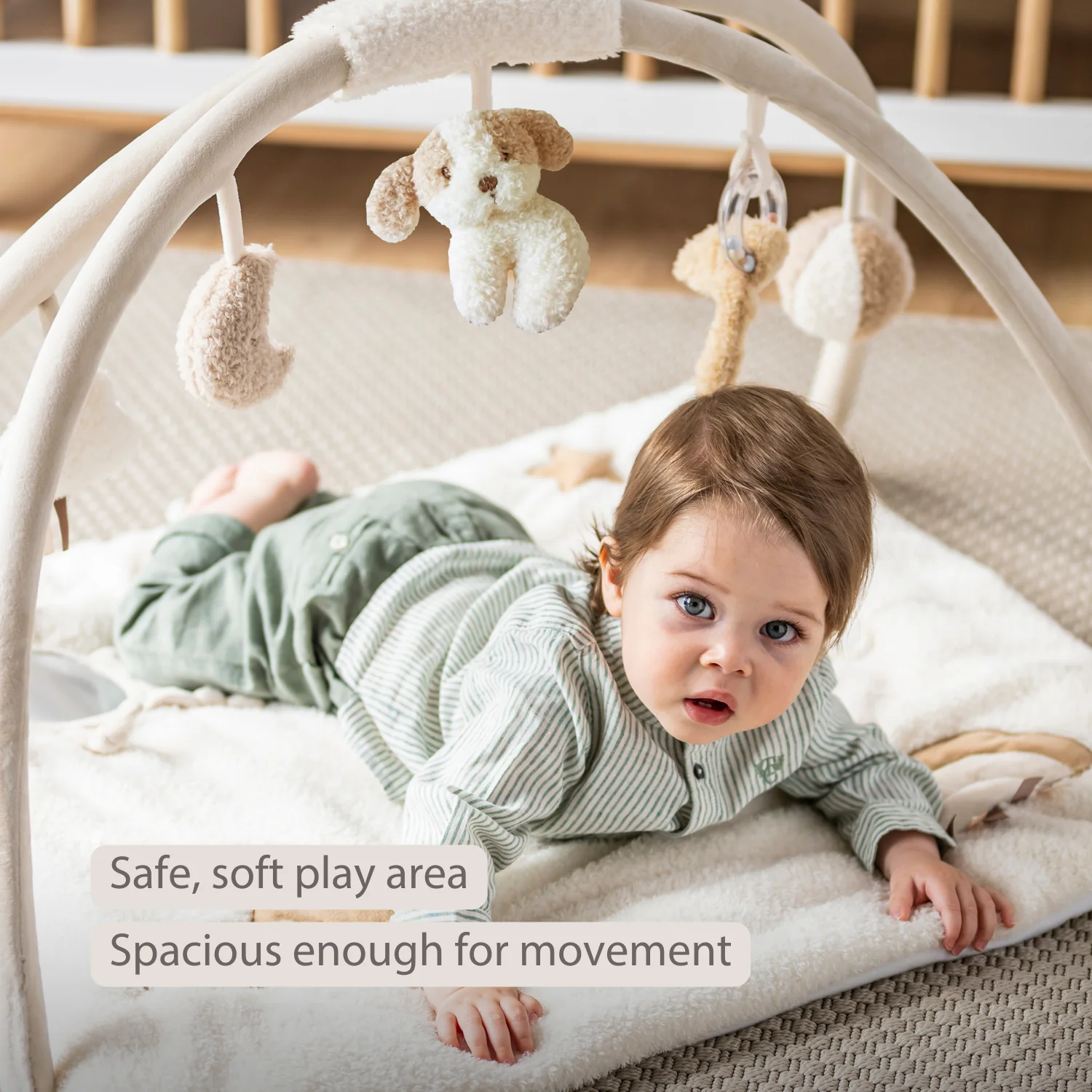 TEDDY Baby Playmat with Arches Square – 70 x 80 cm – Baby Activity Play Rug - Image 33