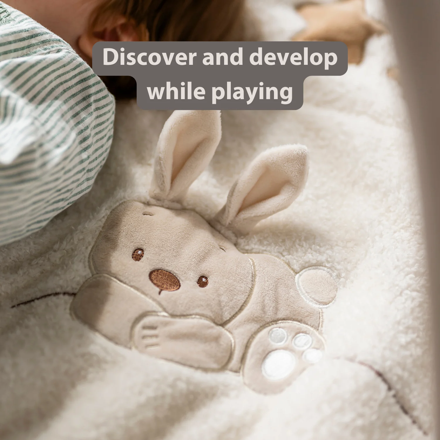 TEDDY Baby Playmat with Arches Square – 70 x 80 cm – Baby Activity Play Rug - Image 35