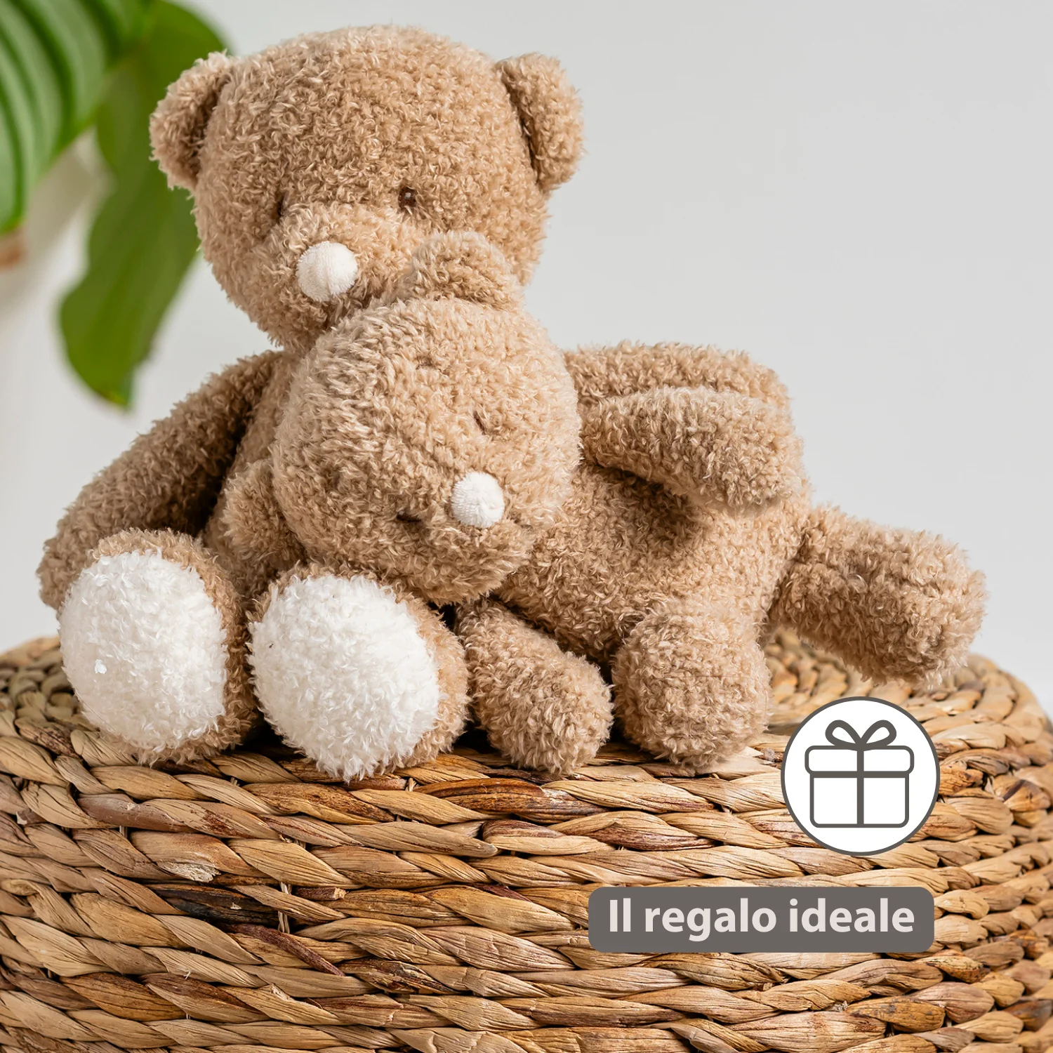 TEDDY Baby Plush Bear – 25 cm – Soft Baby Cuddle Toy – Beige - Image 14