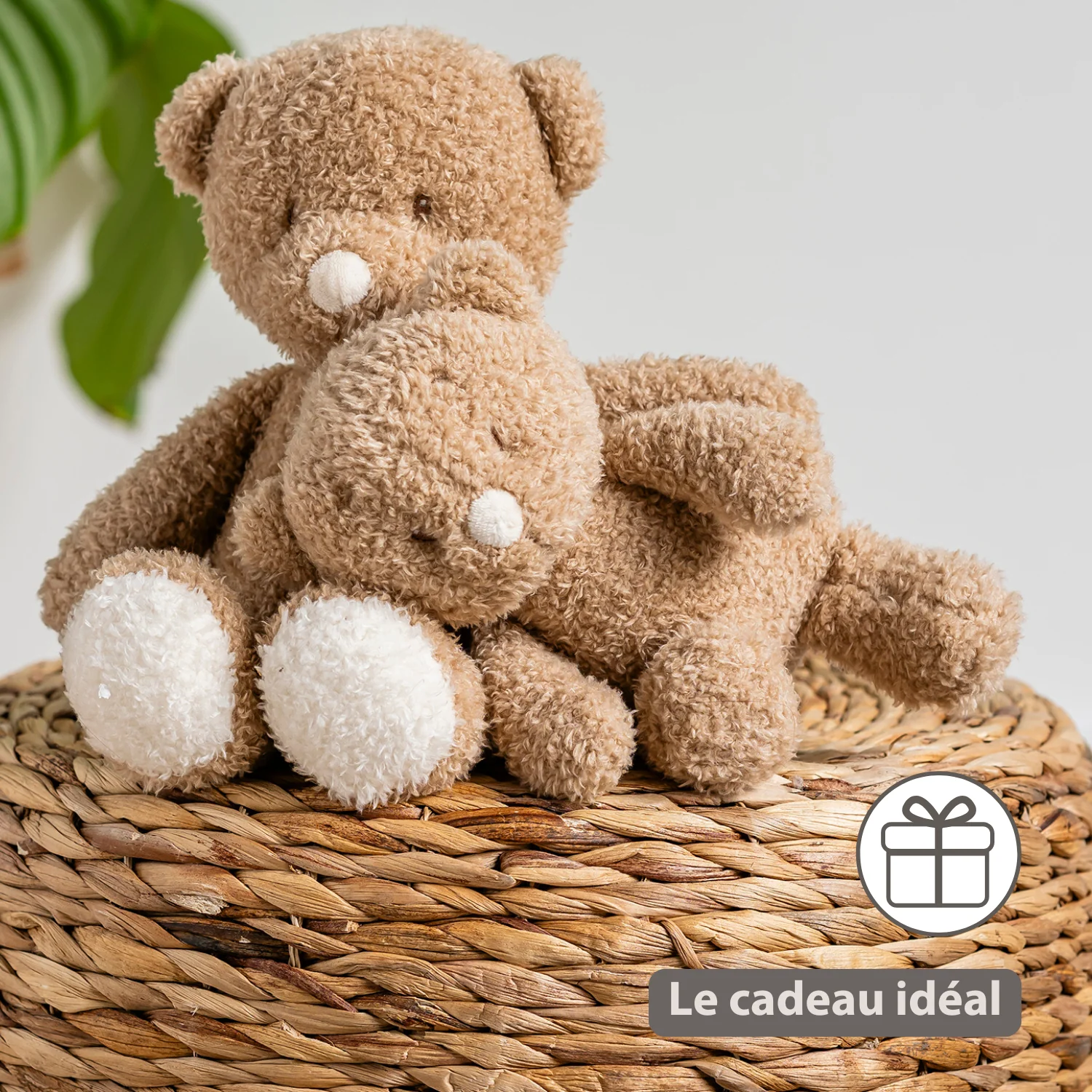 TEDDY Baby Plush Bear – 25 cm – Soft Baby Cuddle Toy – Beige - Image 21