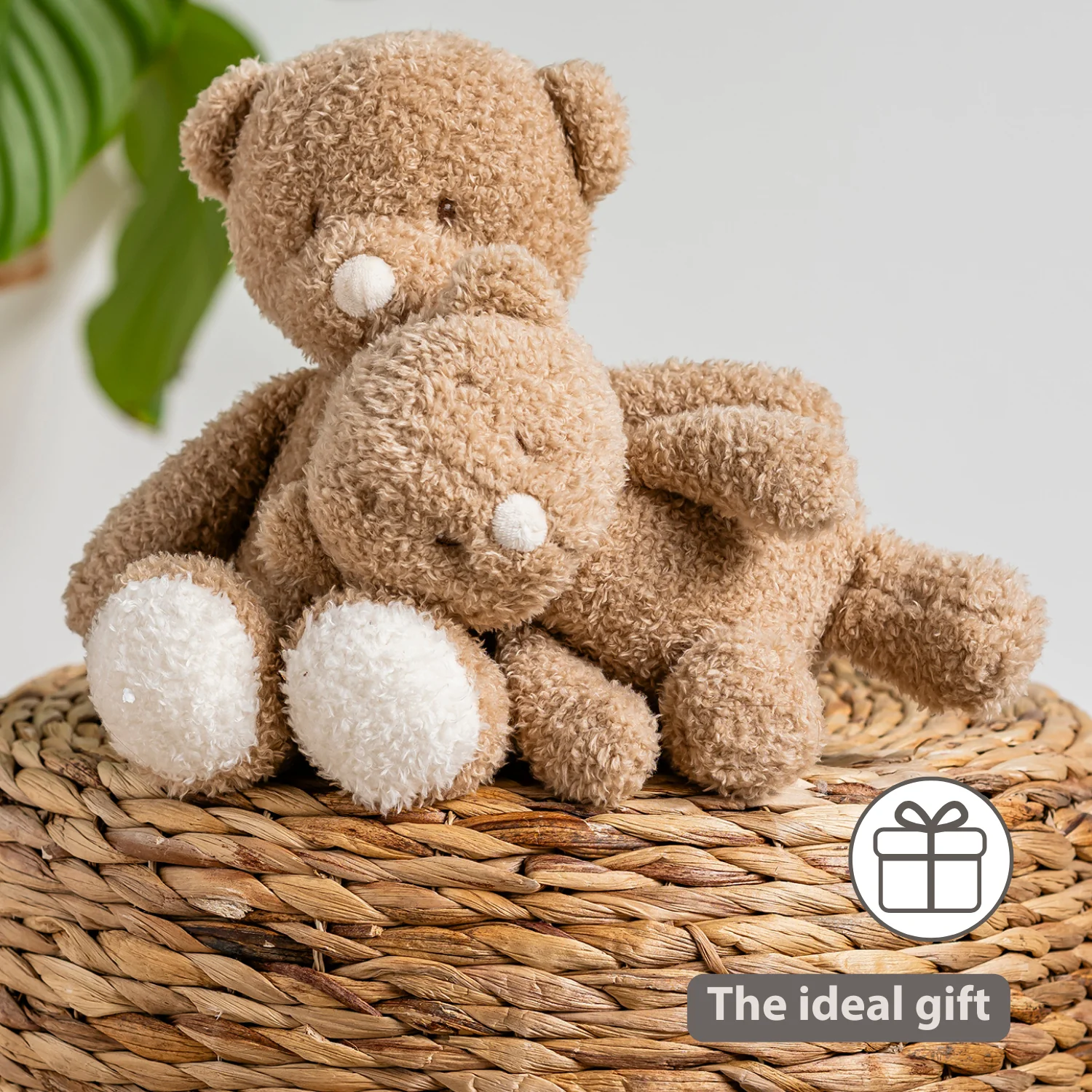 TEDDY Baby Plush Bear – 25 cm – Soft Baby Cuddle Toy – Beige - Image 35