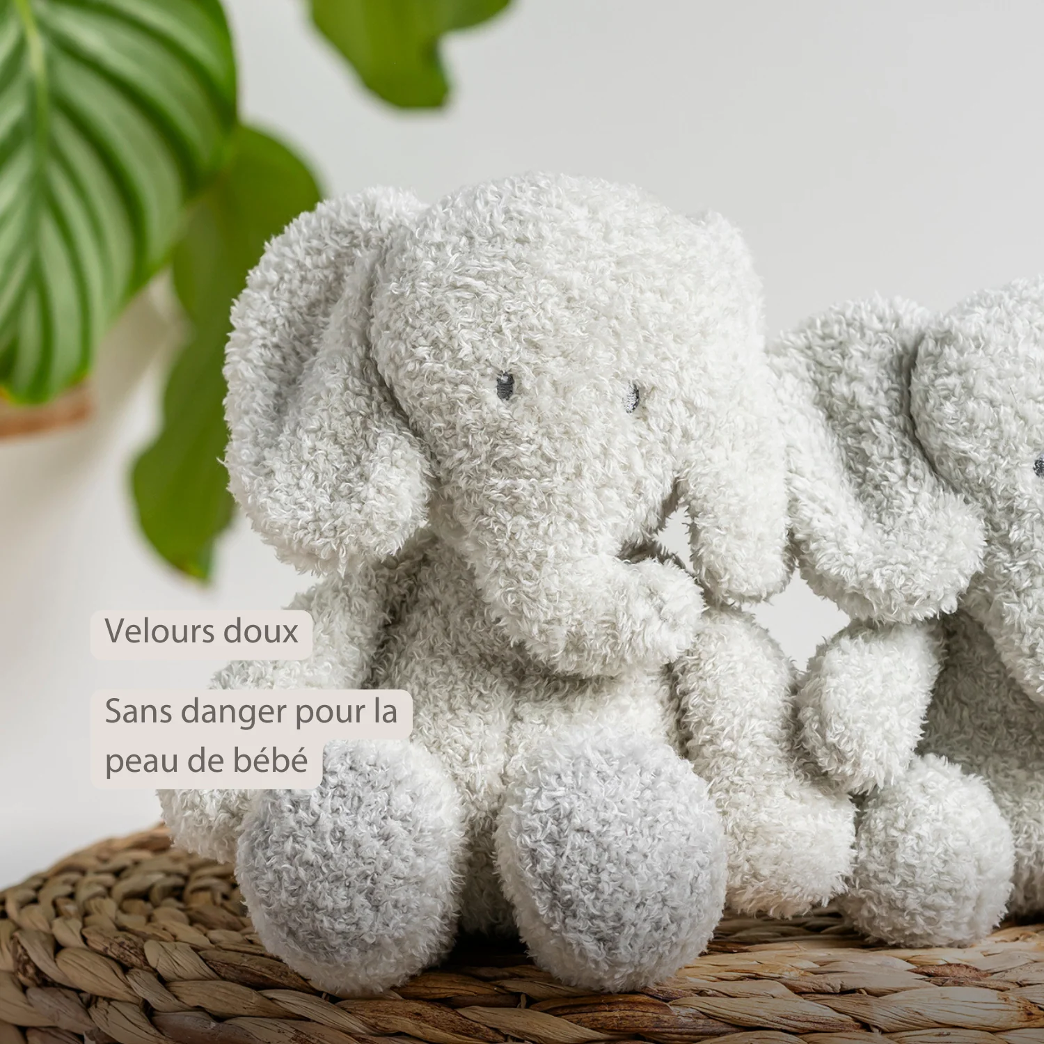 TEDDY Baby Plush Elephant – 25 cm – Soft Baby Cuddle Toy – Grey - Image 19