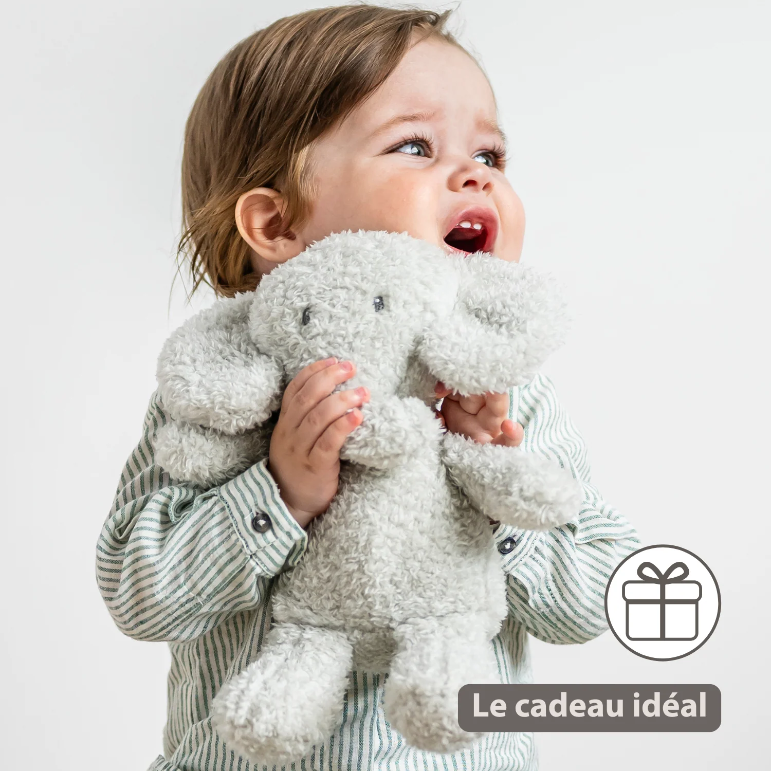 TEDDY Baby Plush Elephant – 25 cm – Soft Baby Cuddle Toy – Grey - Image 21
