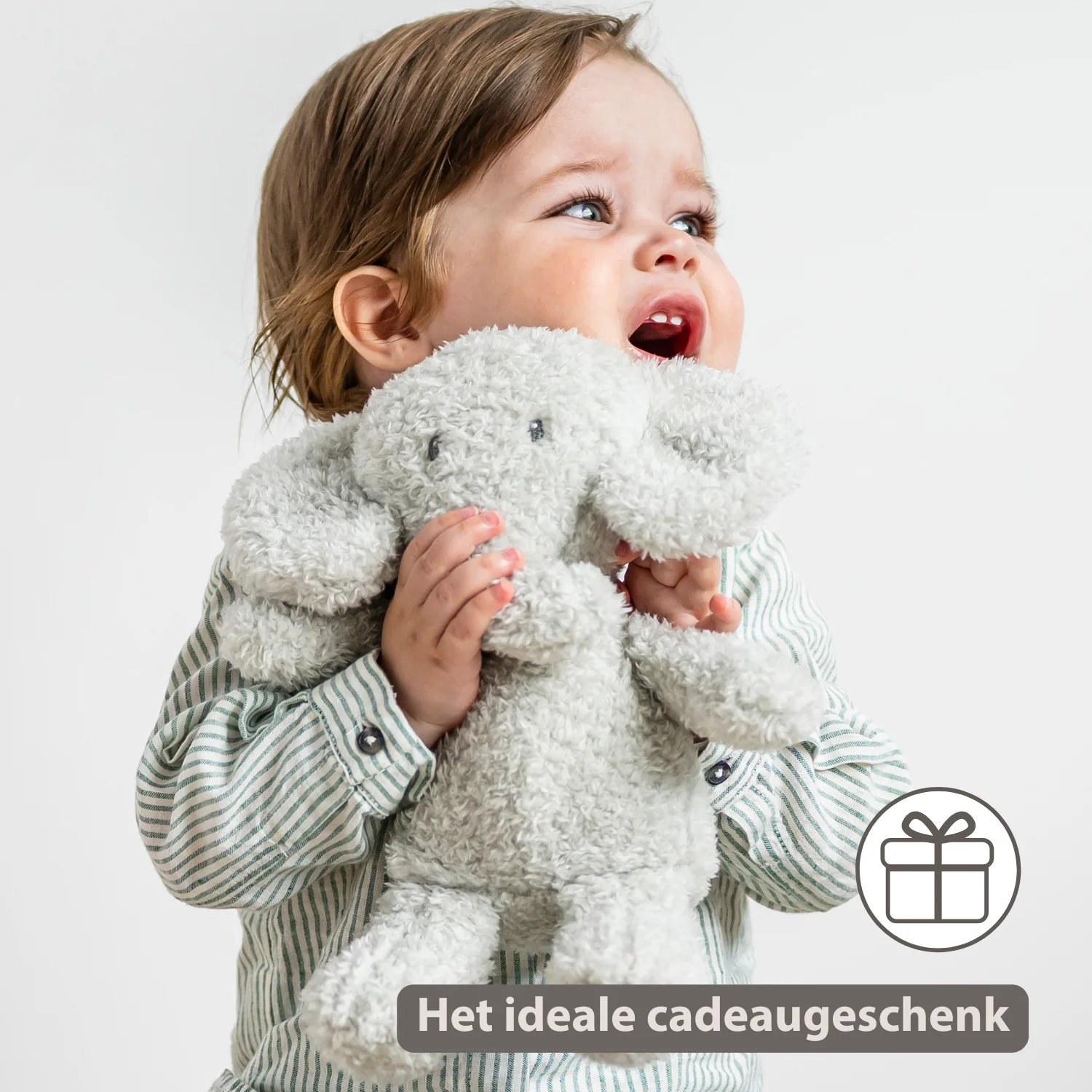 TEDDY Baby Plush Elephant – 25 cm – Soft Baby Cuddle Toy – Grey - Image 28
