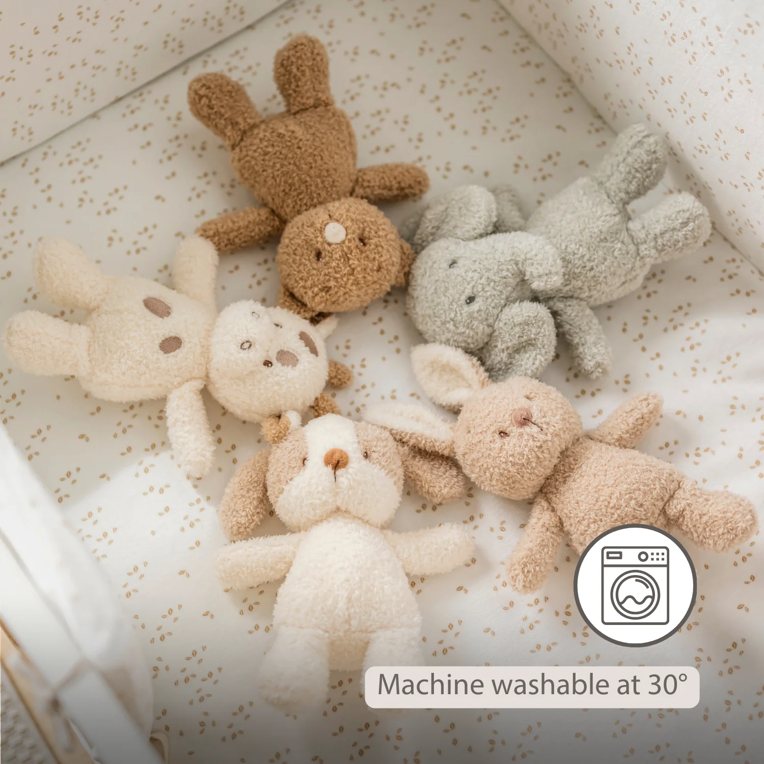 TEDDY Baby Plush Elephant – 25 cm – Soft Baby Cuddle Toy – Grey - Image 32
