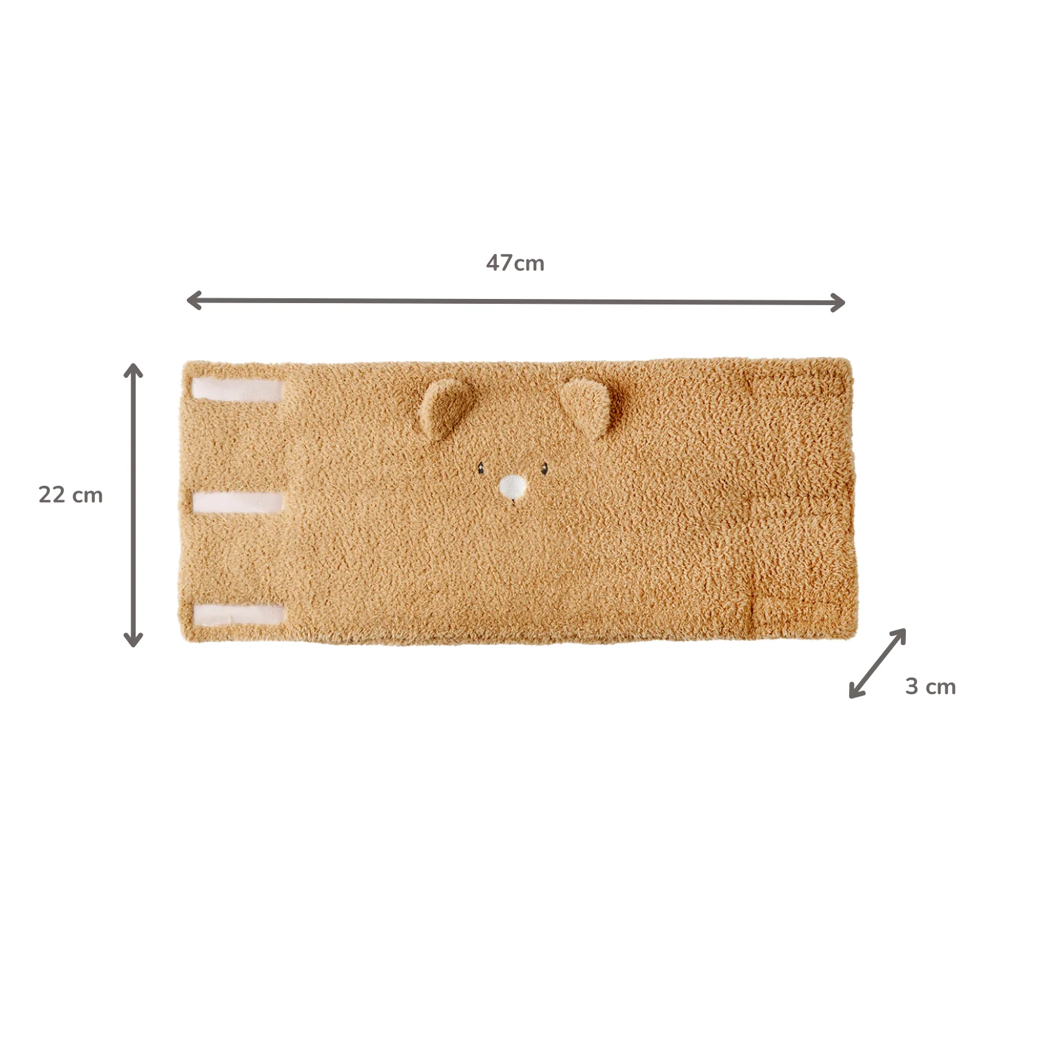 TEDDY Bed Protector Set of 6 Pieces – Cot Rail Protectors – Soft Baby Bed Safety - Image 13