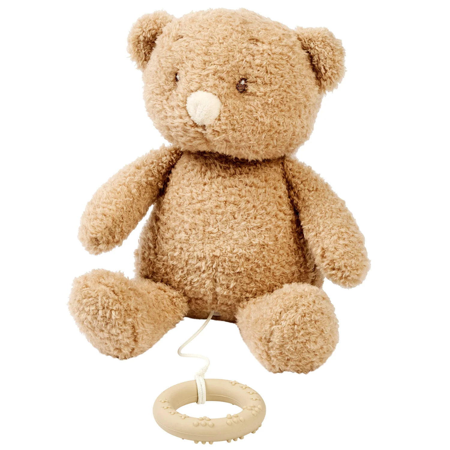 TEDDY Music Plush Bear – 25 cm – Soft Plush Toy with Music – Beige - Image 29