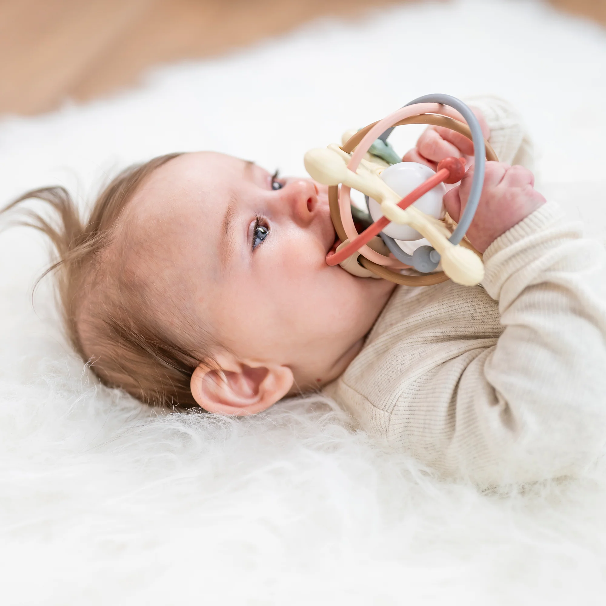 Teether with Rattle Galaxy Silicone - Image 3